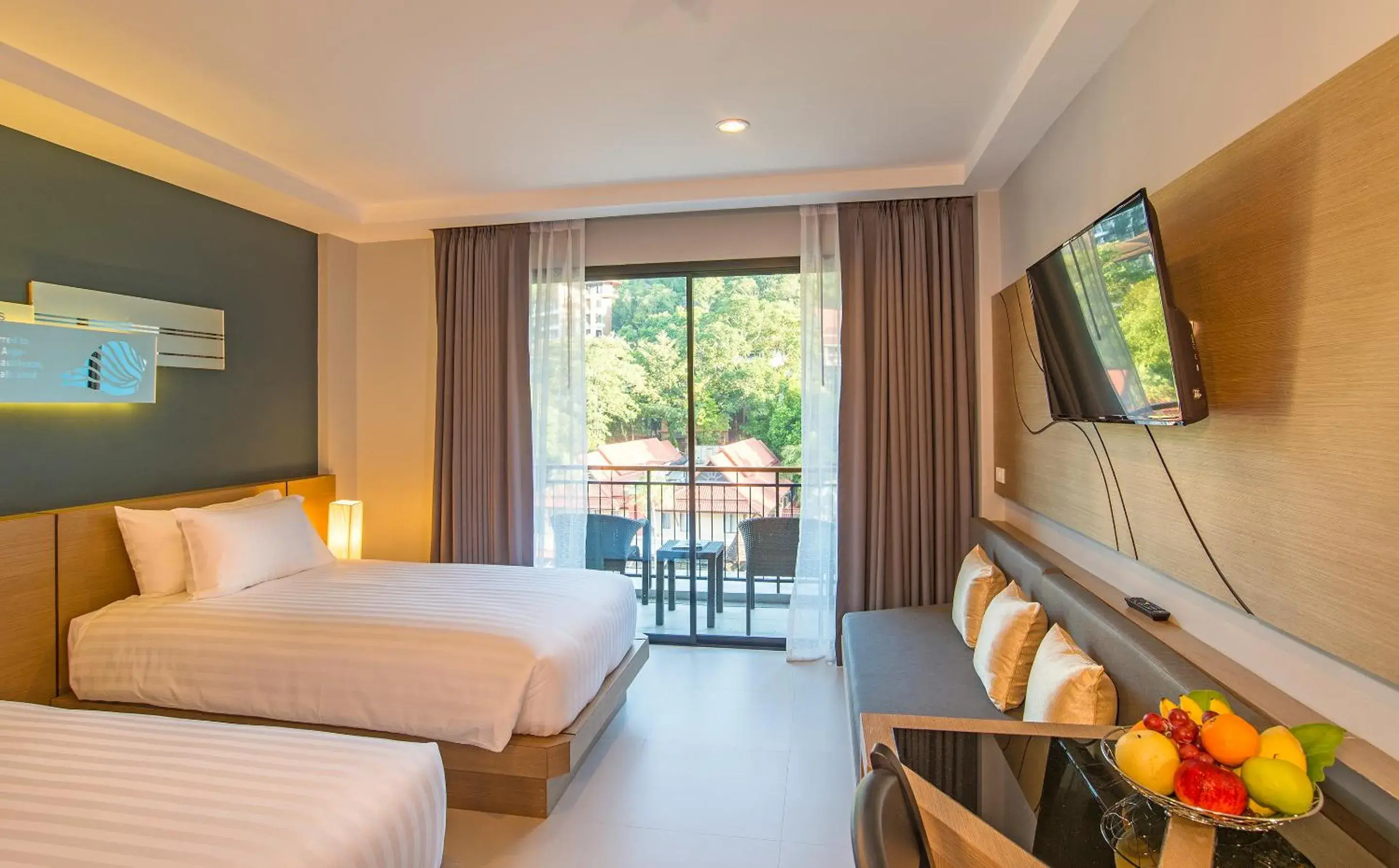 Bedroom in AVA SEA Resort Ao Nang Beach-SHA Extra Plus