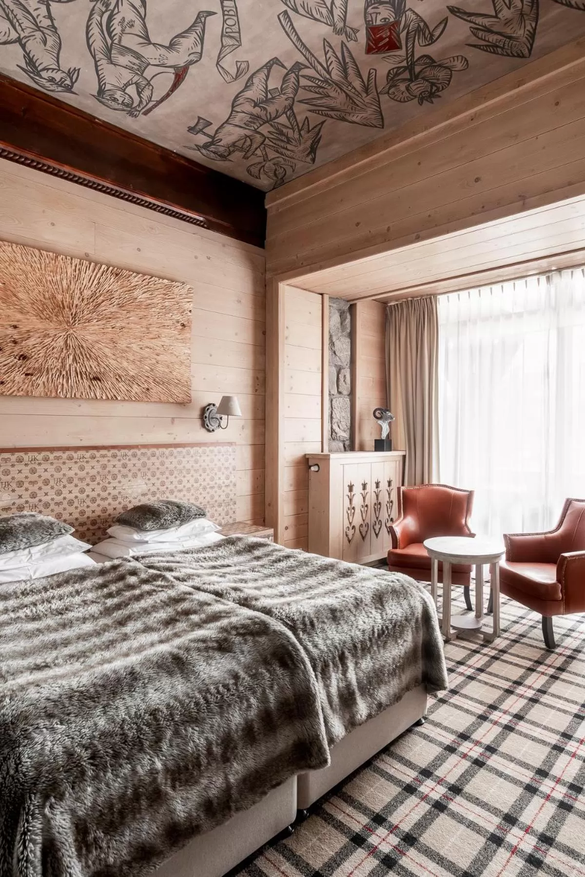Bed in Aries Hotel & SPA Zakopane