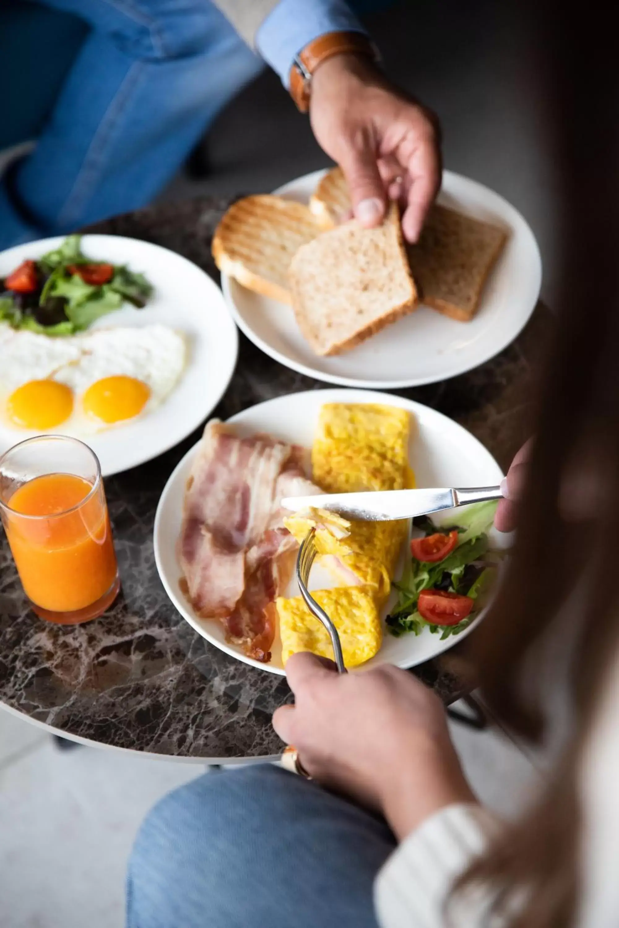 Breakfast in The Corner Duomo Hotel Breakfast in The Corner Duomo Hotel