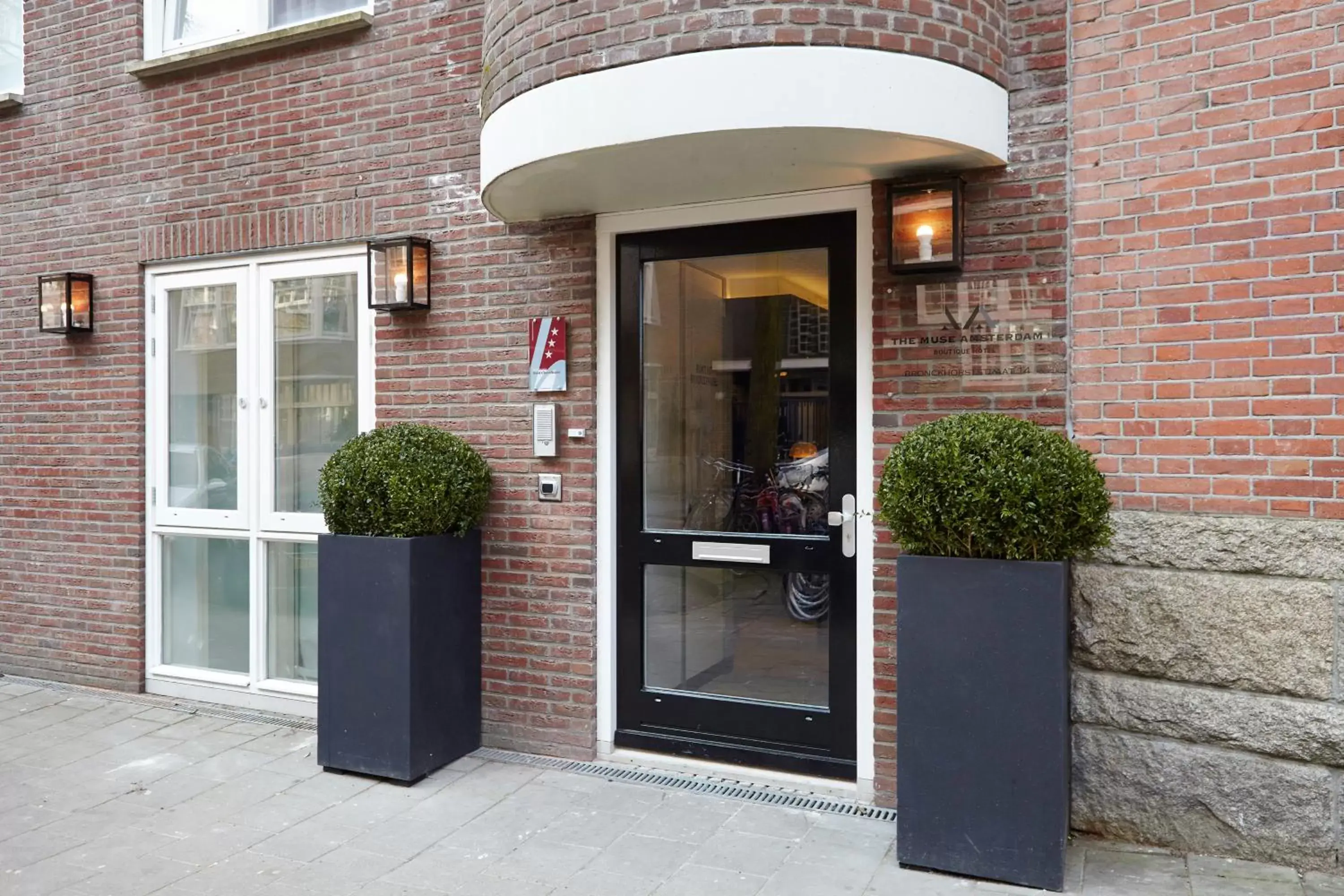 Facade/entrance in The Muse Amsterdam - Boutique Hotel