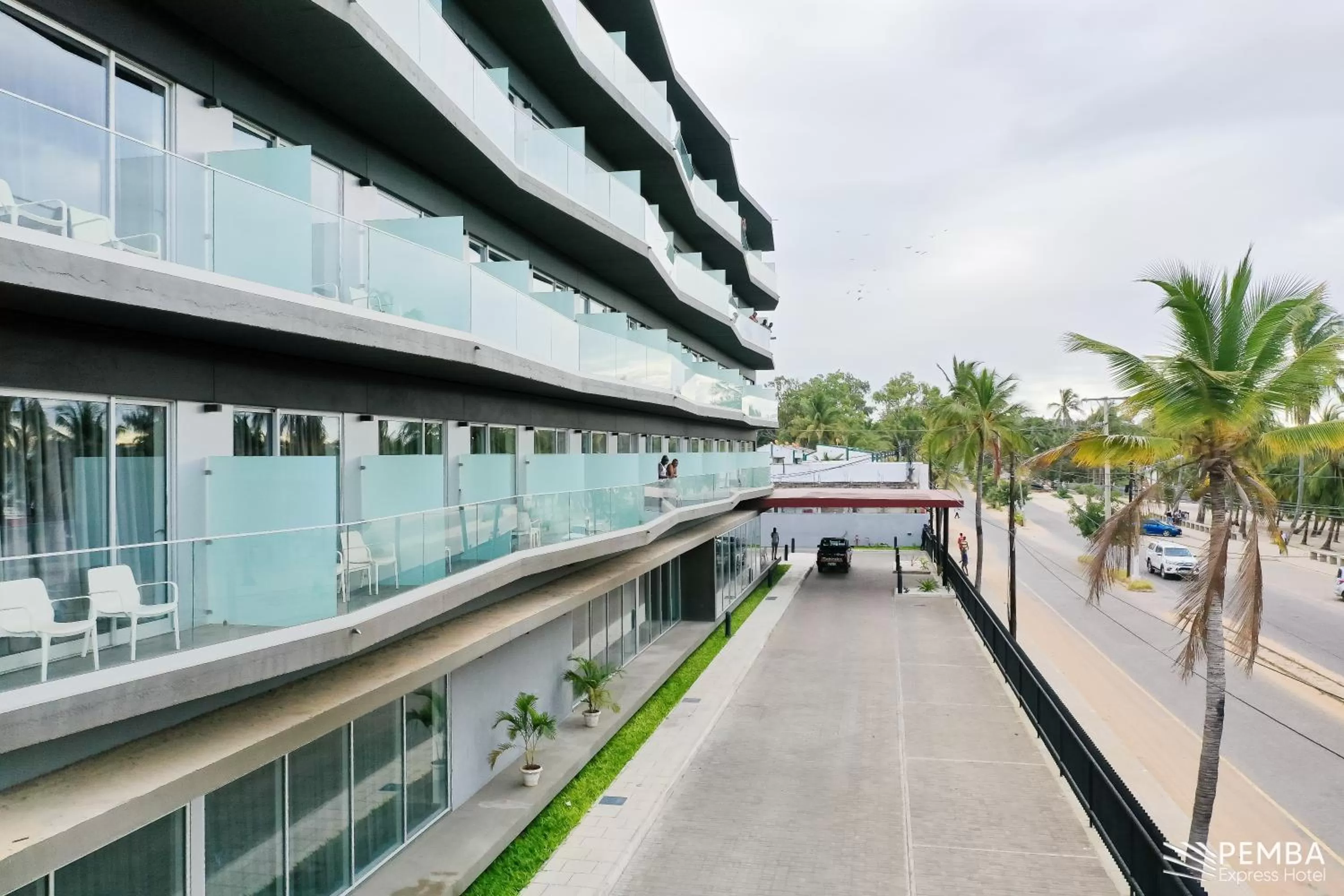 Property building in Pemba Express Hotel
