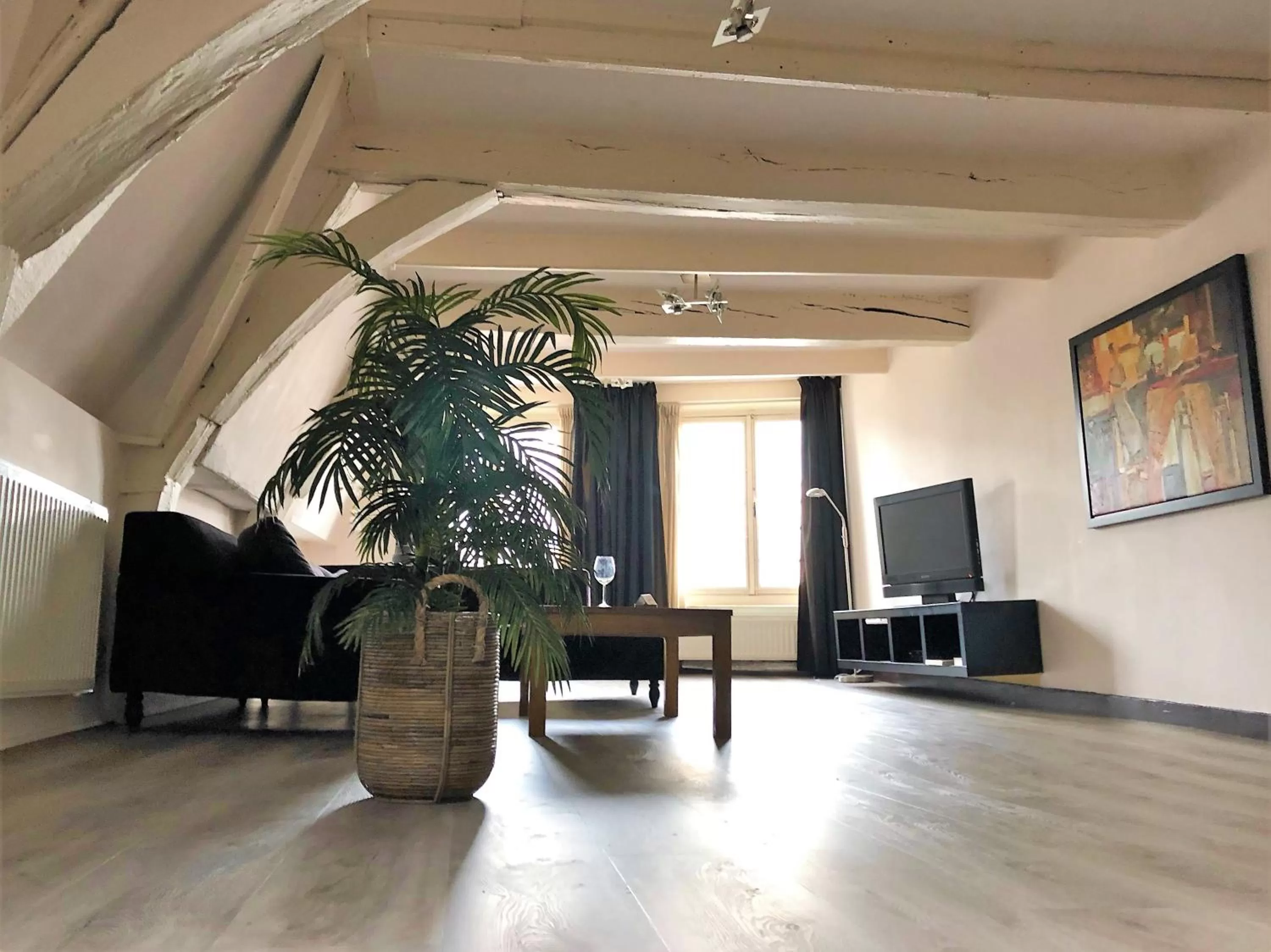 Seating area in Hotel de Vischpoorte, centrum Deventer en aan de IJssel