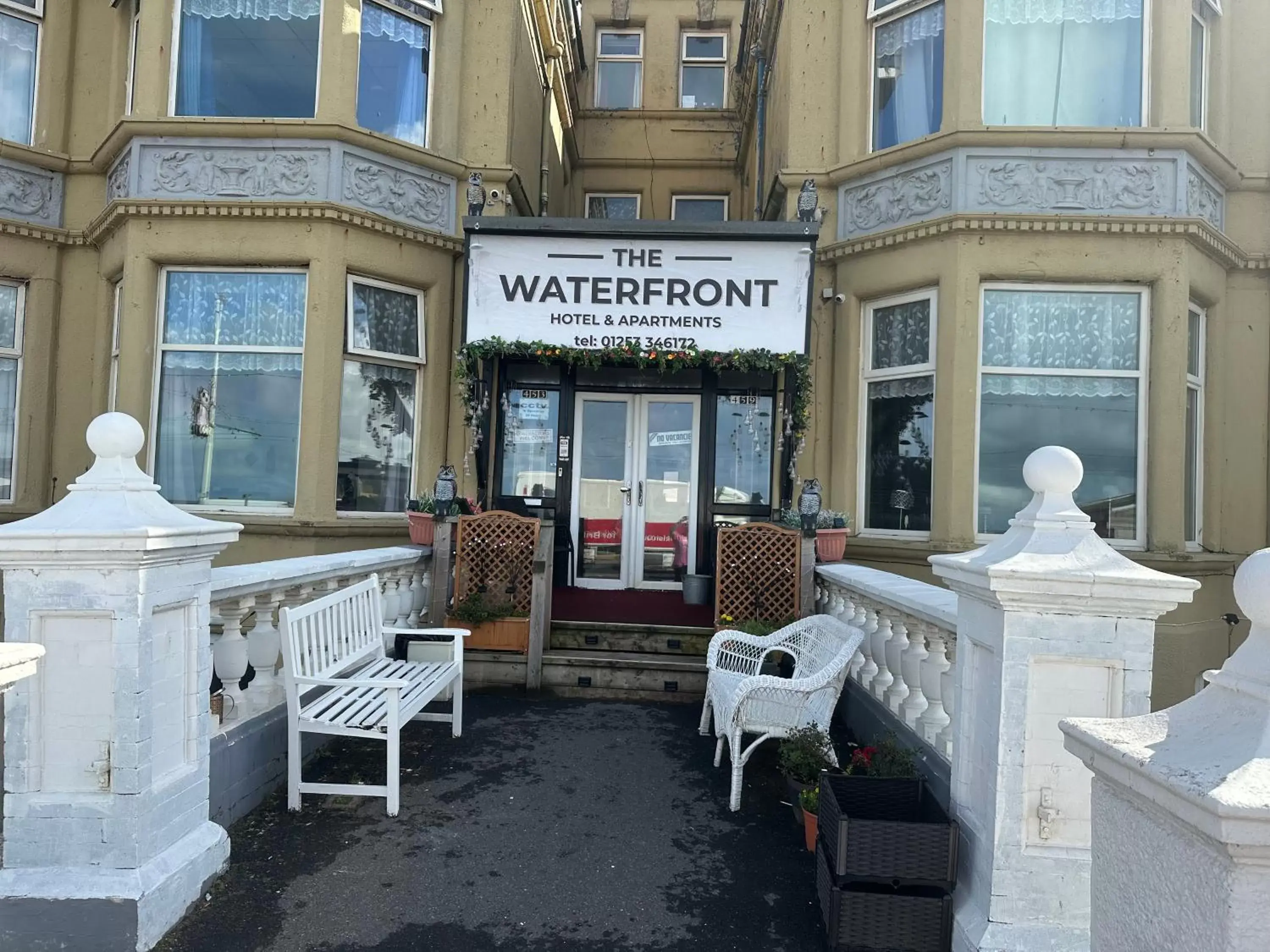 The waterfront hotel