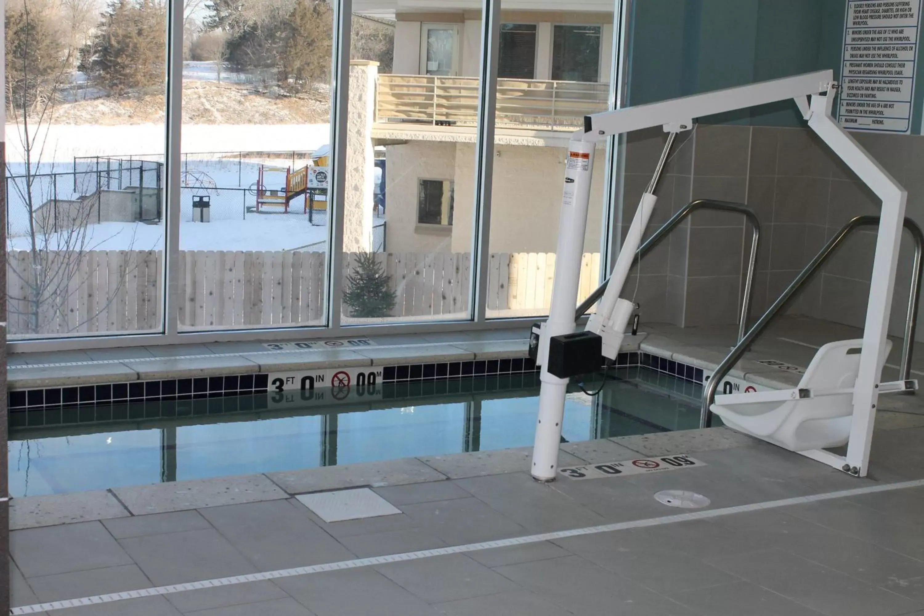 Swimming Pool in Holiday Inn Express & Suites - Hudson I-94, an IHG Hotel