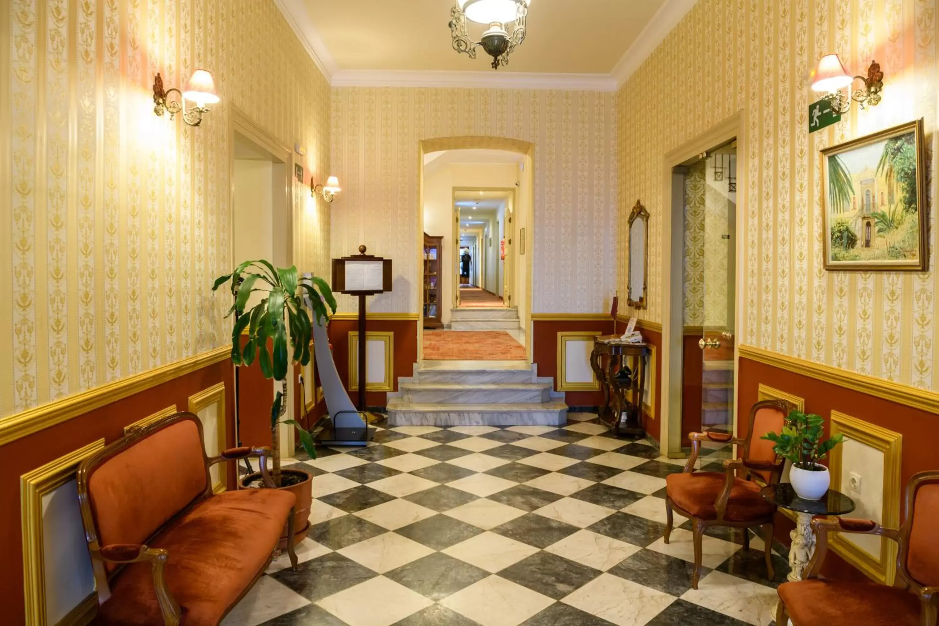 Lobby or reception, Lobby/Reception in Halepa Hotel
