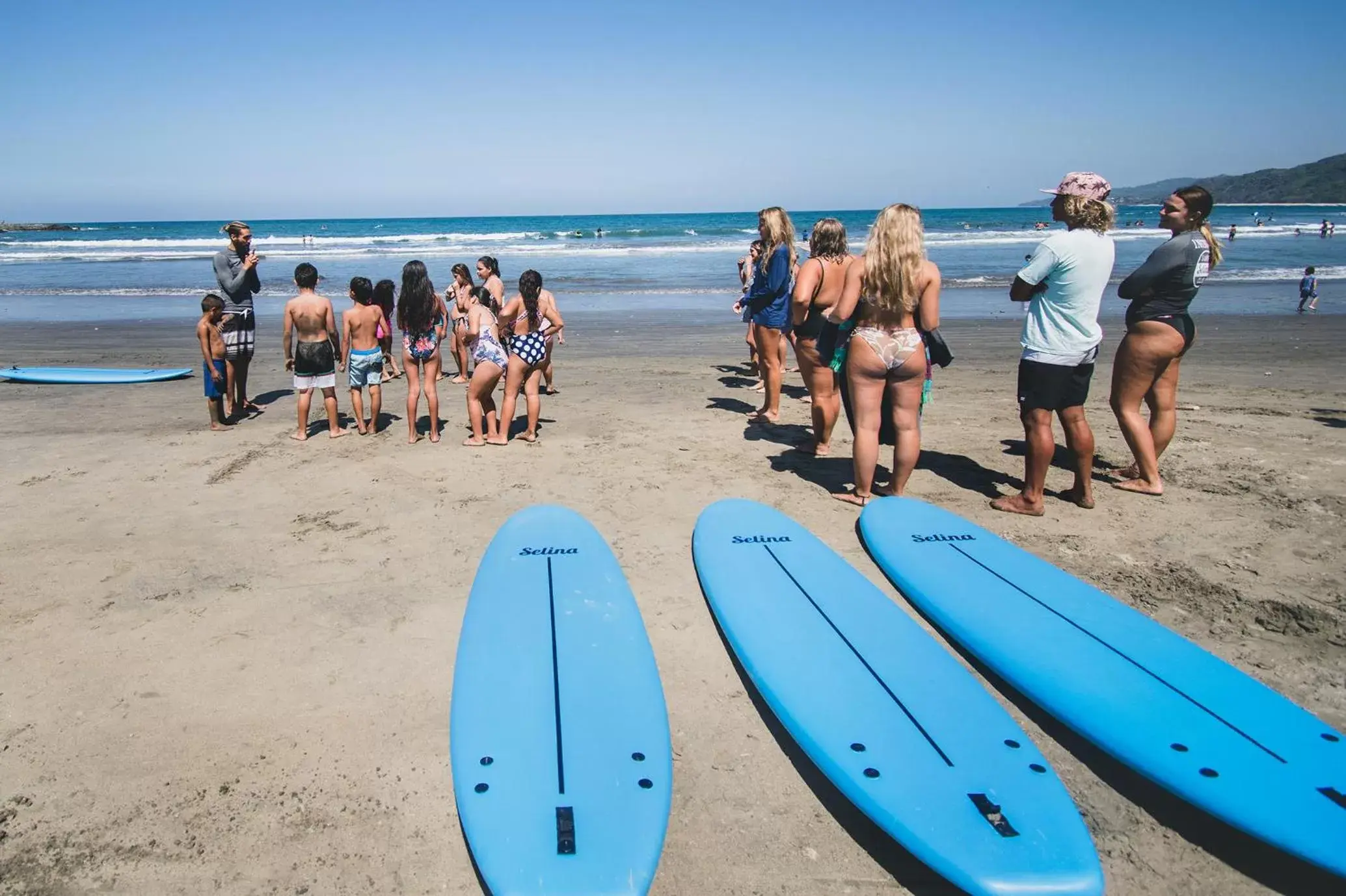 People, Beach in Selina Sayulita