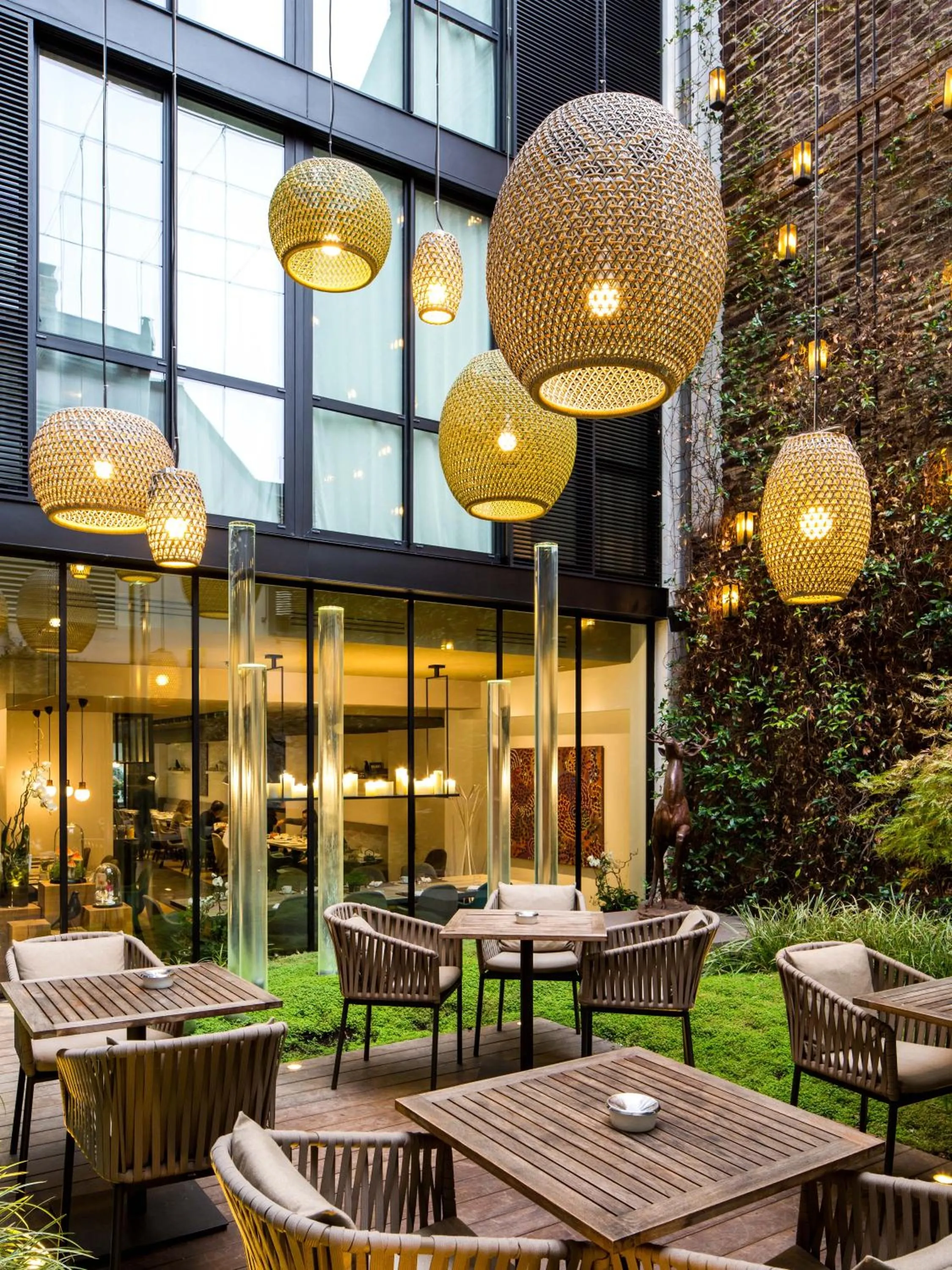 Patio in Balthazar Hotel & Spa Rennes - MGallery Collection