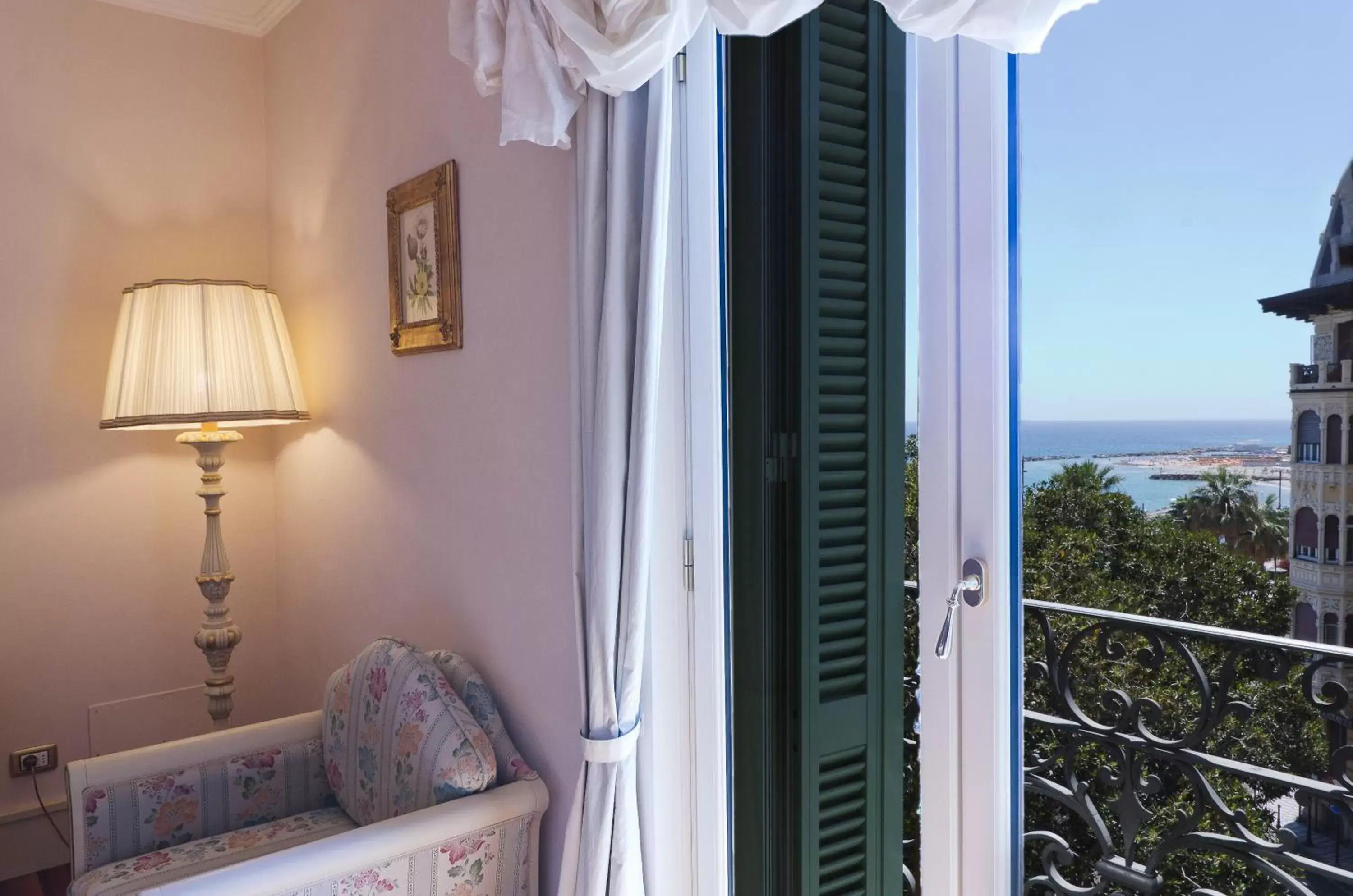 Sea view in Hotel De Paris Sanremo