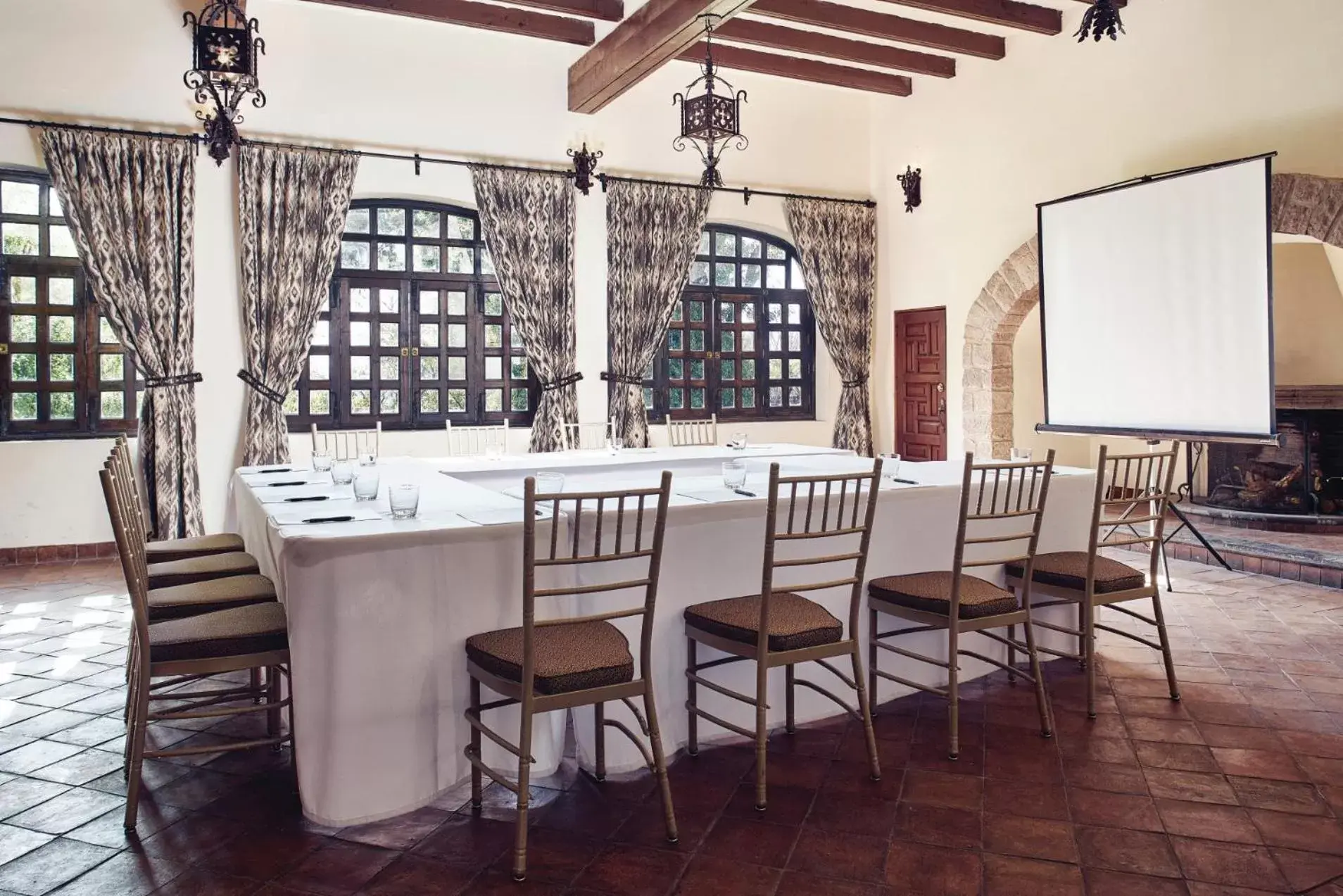 Banquet/Function facilities, Business Area/Conference Room in Casa de Sierra Nevada, A Belmond Hotel, San Miguel de Allende