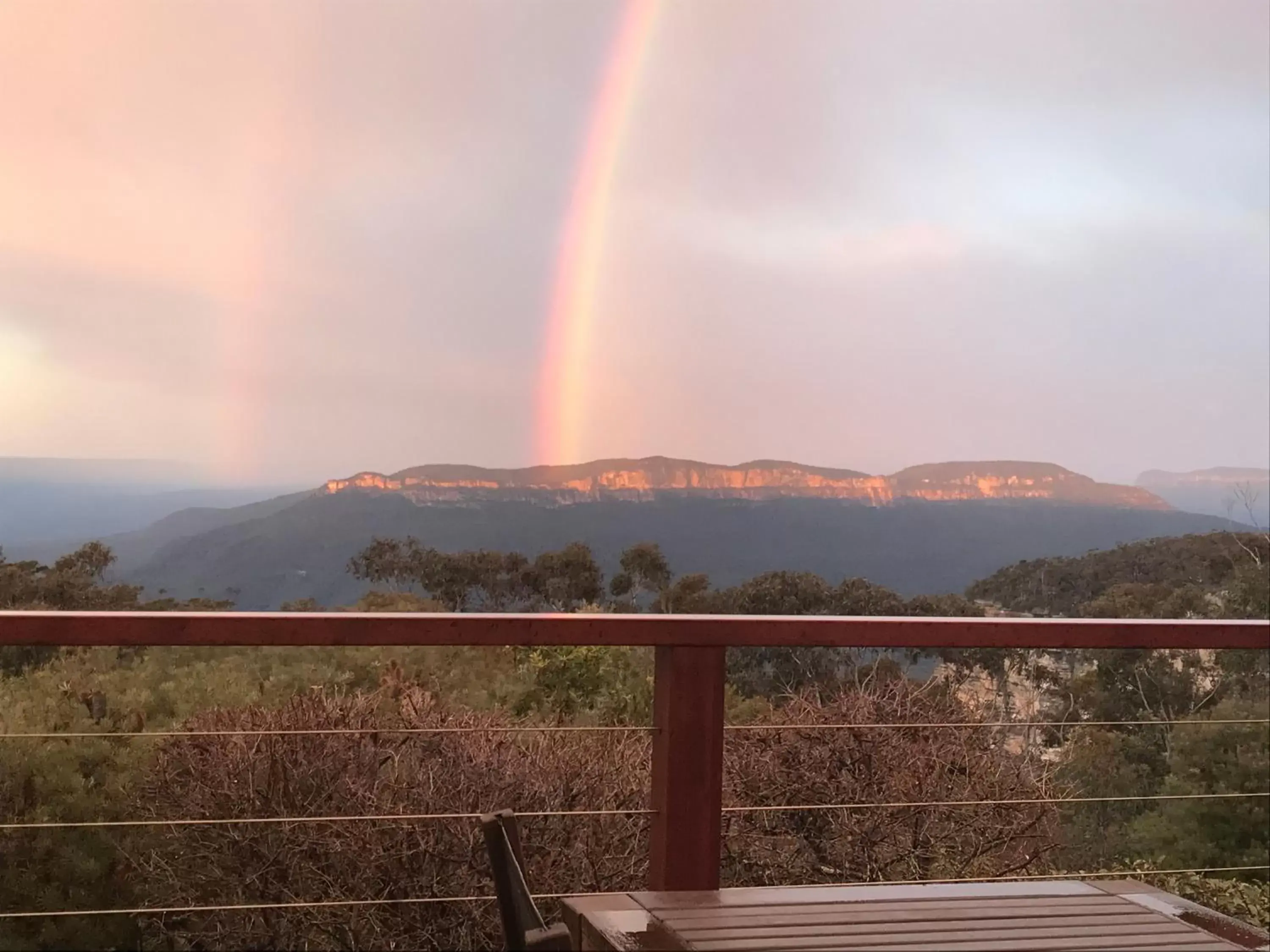 Mountain view in Valley of the Waters B&B