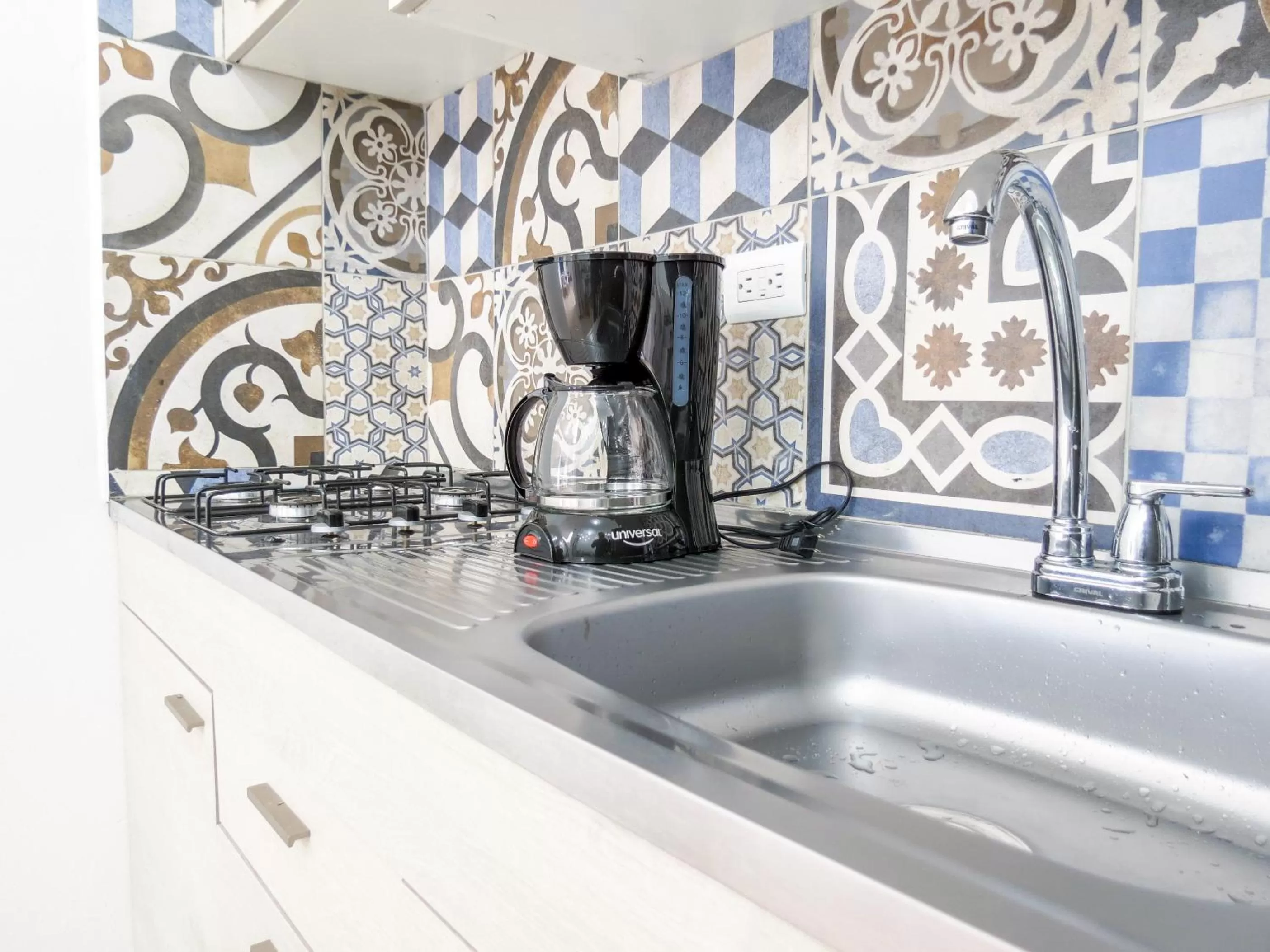 Kitchen or kitchenette in Hotel Azulado Jericó