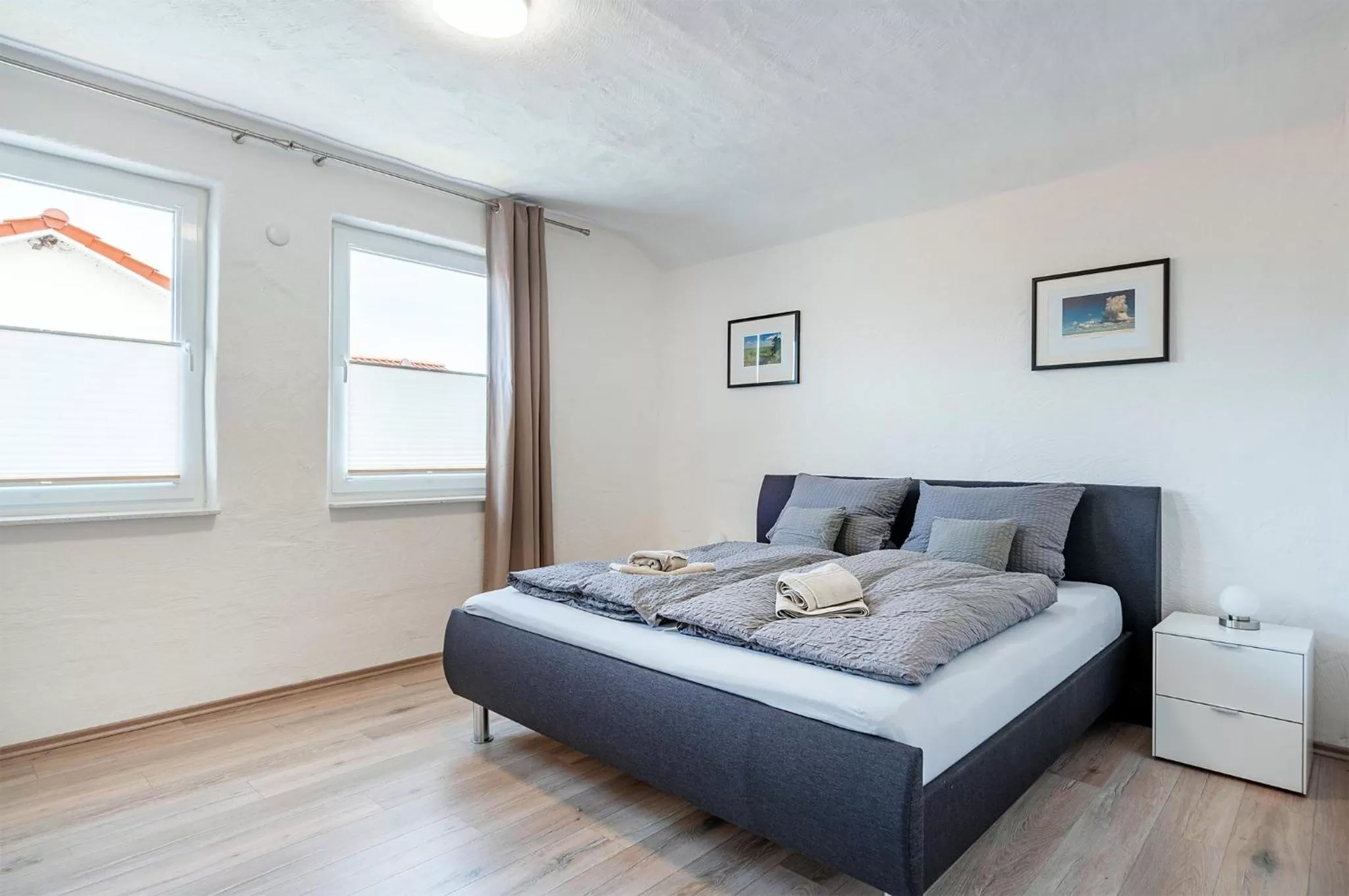 Bed in Villa Moorstern am Badesee Tannenhausen