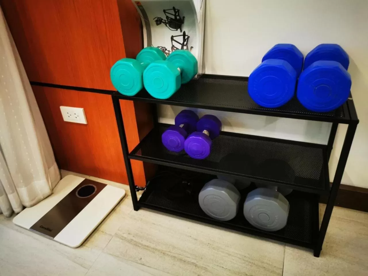 Fitness centre/facilities in Hotel De Wualai