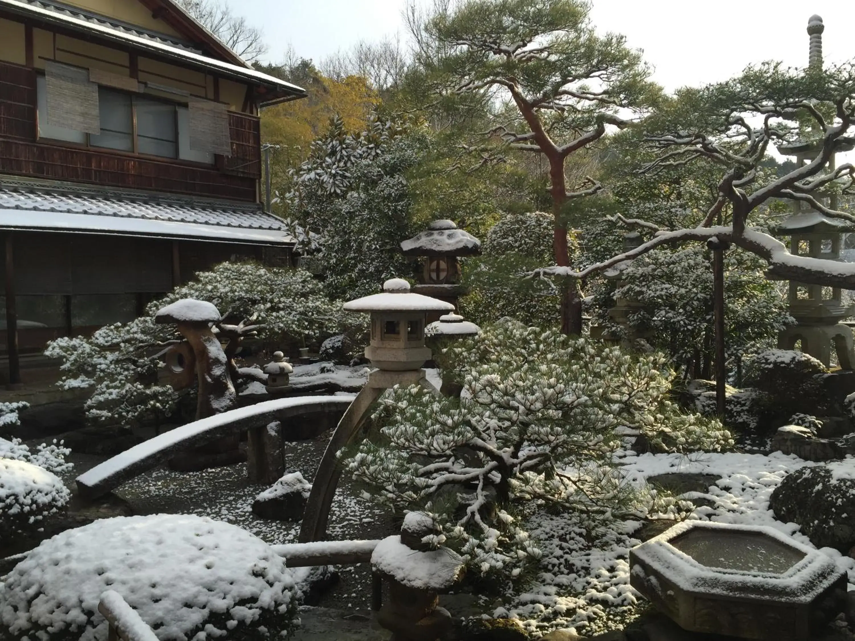 Garden, Winter in RYOKAN YAMAZAKI 