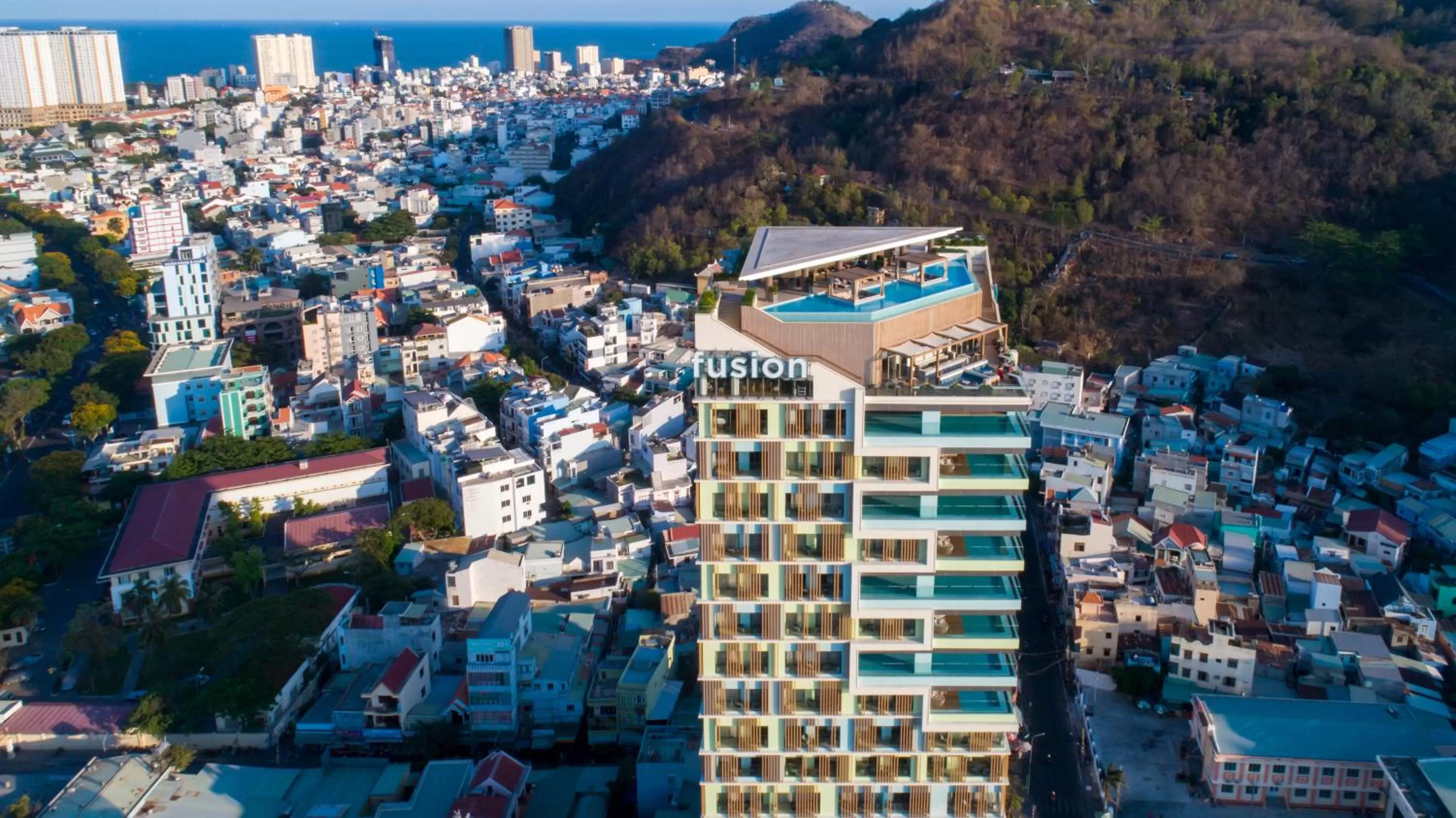 Property building in Fusion Suites Vung Tau