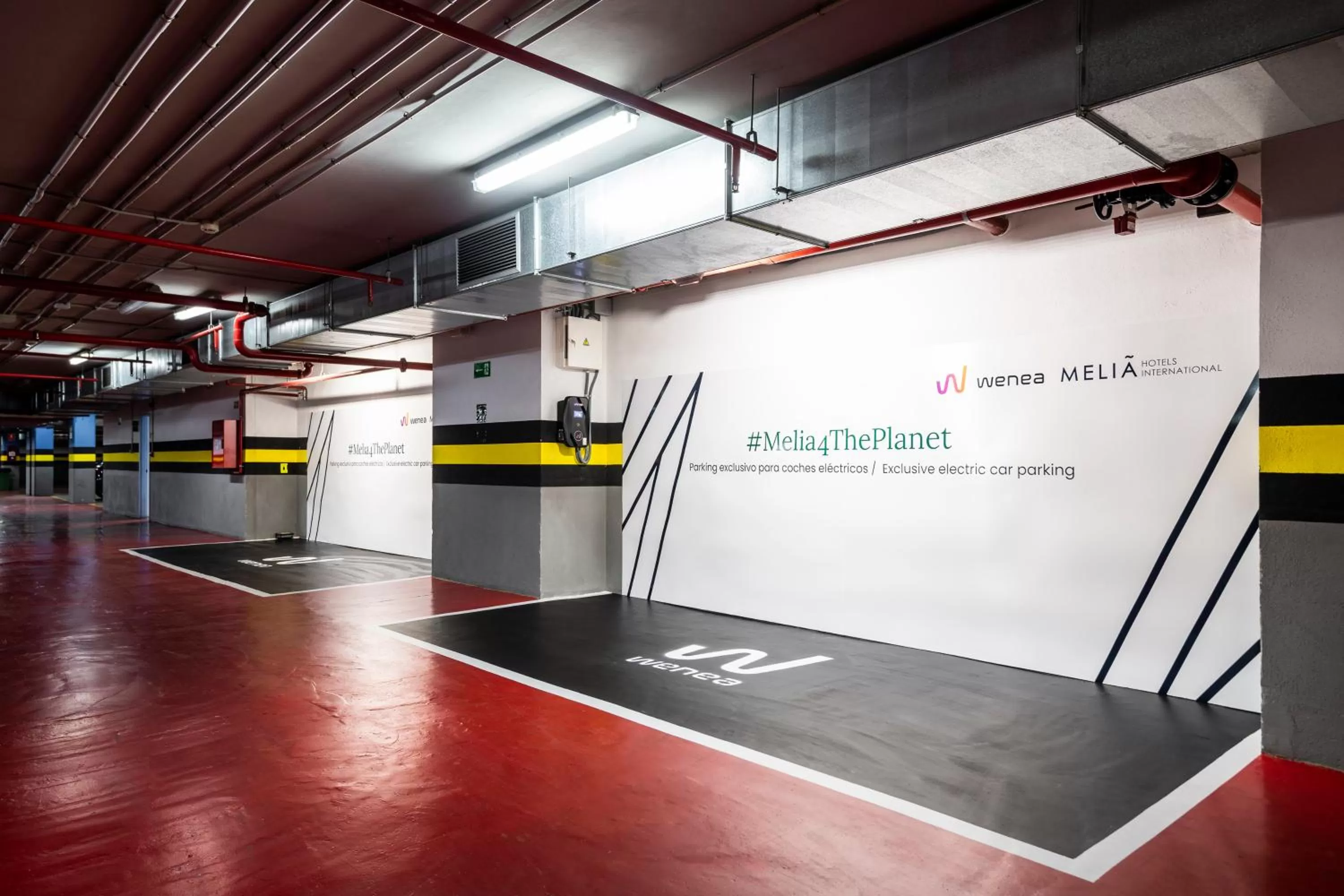 Parking in Melia Valencia