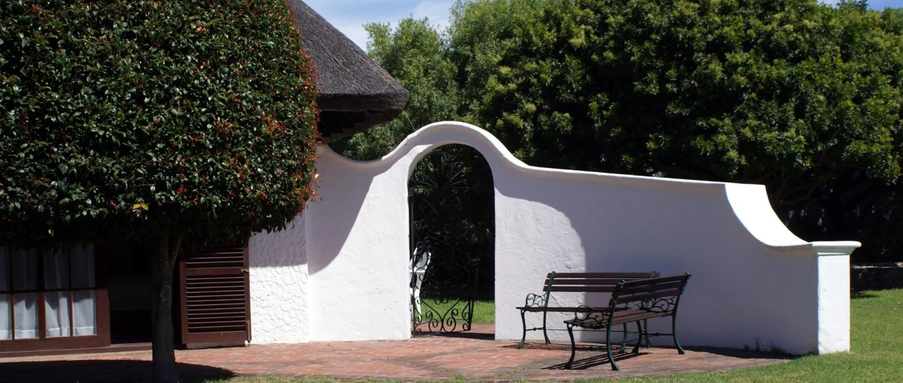 Patio in Whale Rock Luxury Lodge