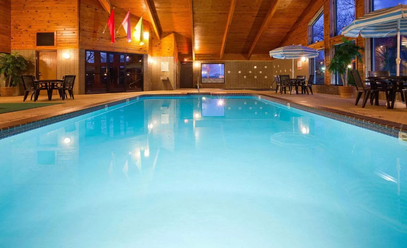 Pool view, Swimming Pool in AmericInn by Wyndham Charlevoix