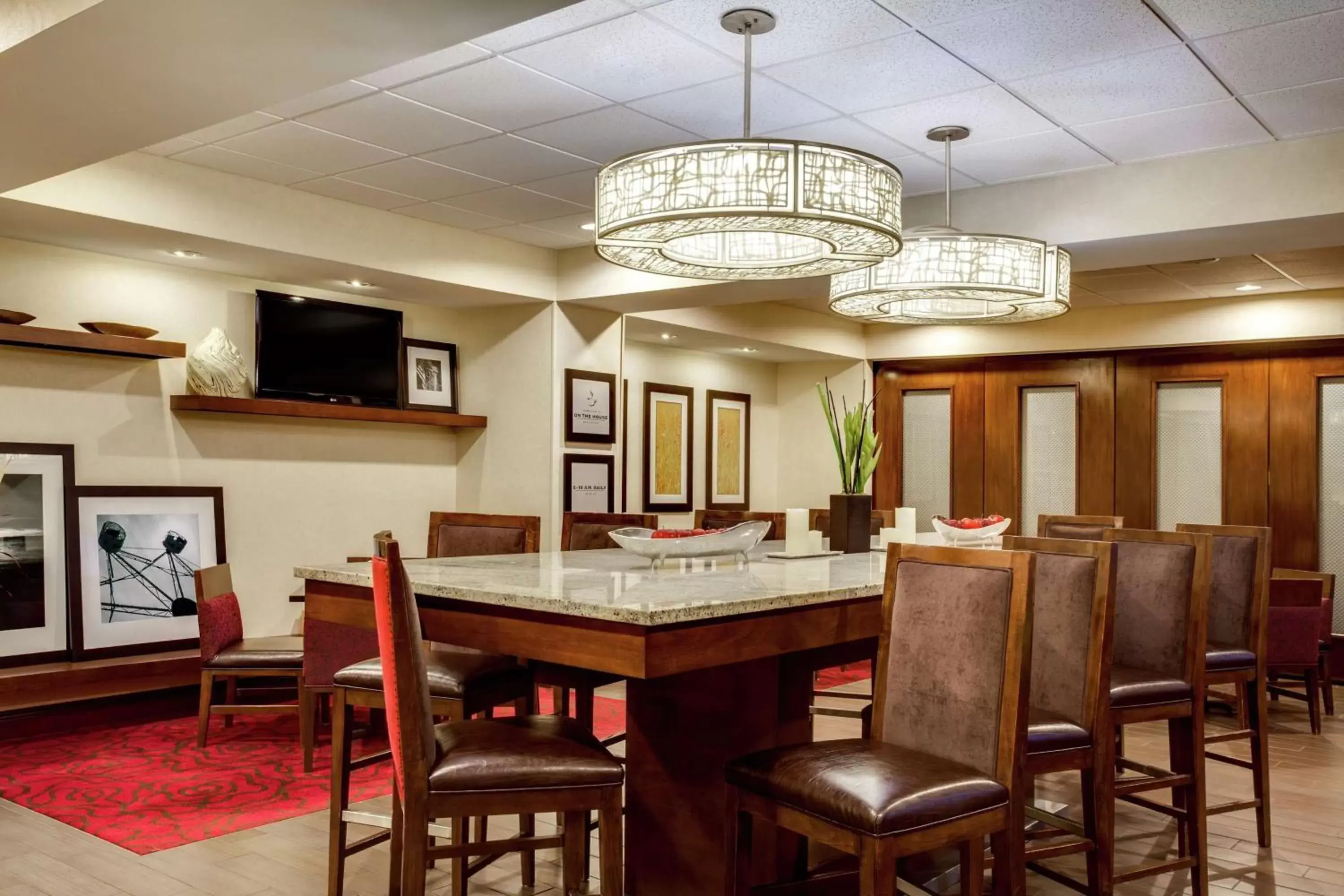 Lobby or reception in Hampton Inn Ozark