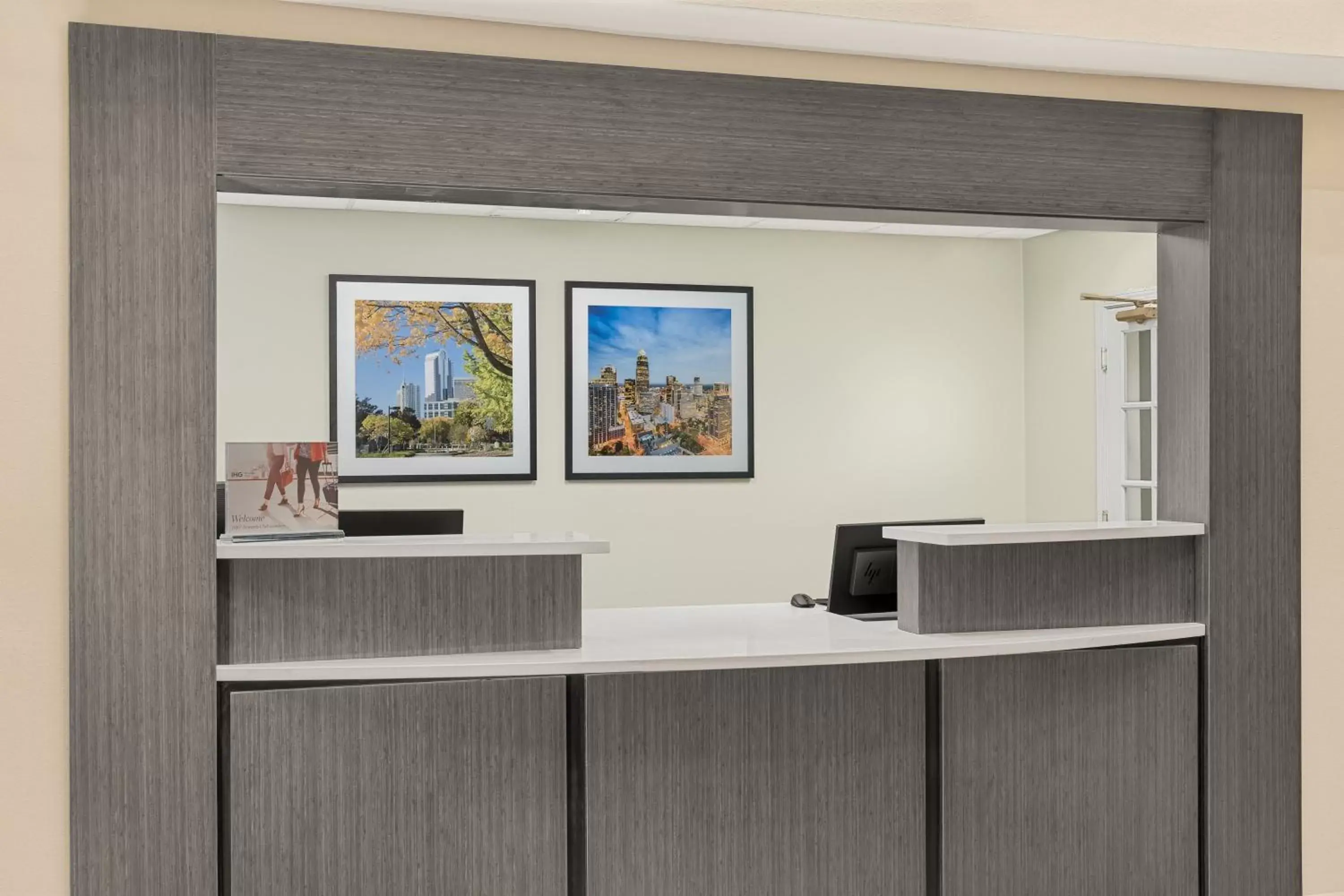 Lobby or reception, Lobby/Reception in Candlewood Suites - Charlotte - Arrowood, an IHG Hotel