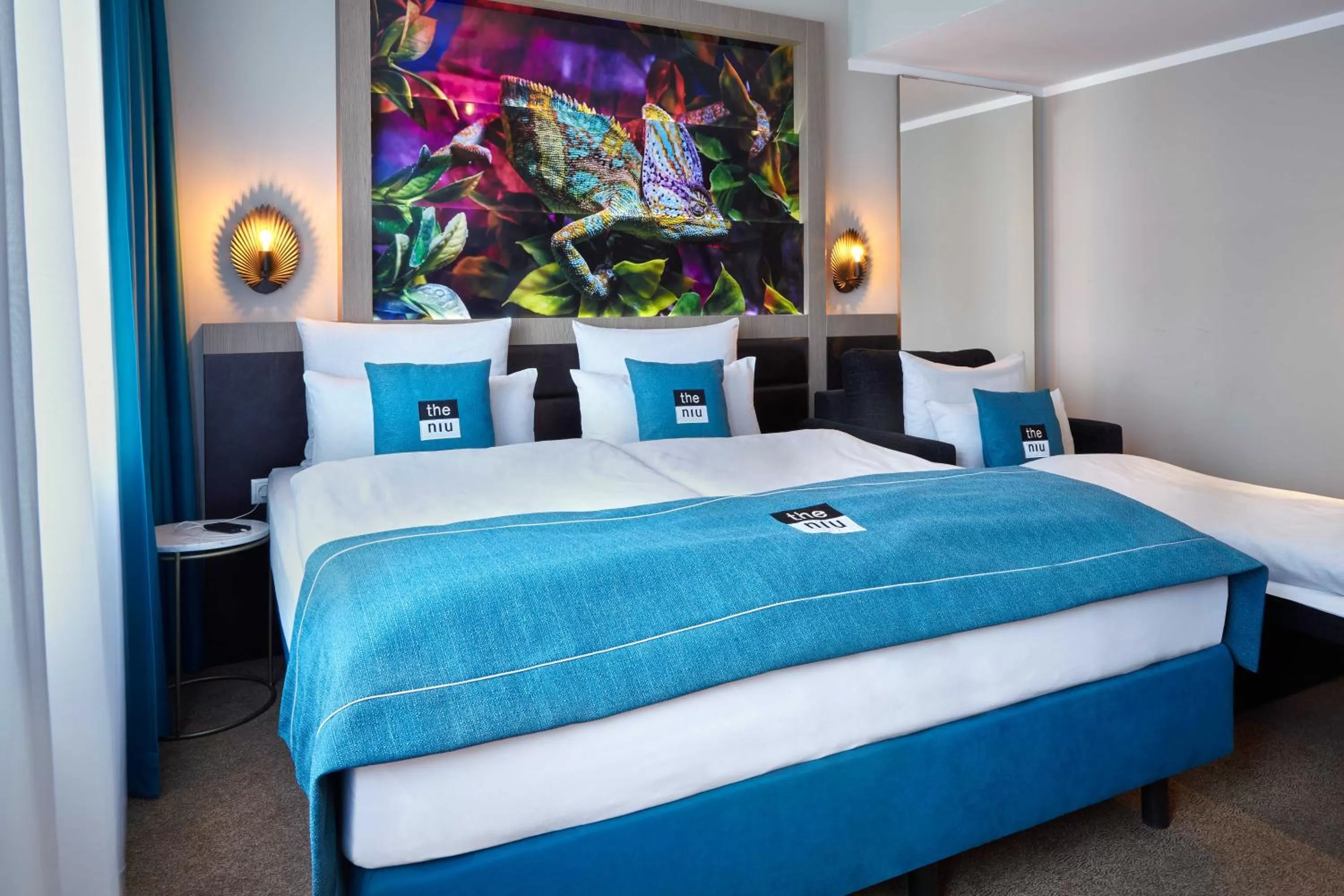 Double Room with Sofa Bed (3 Adults) in Holiday Inn - the niu, Fusion Hamburg St. Georg by IHG