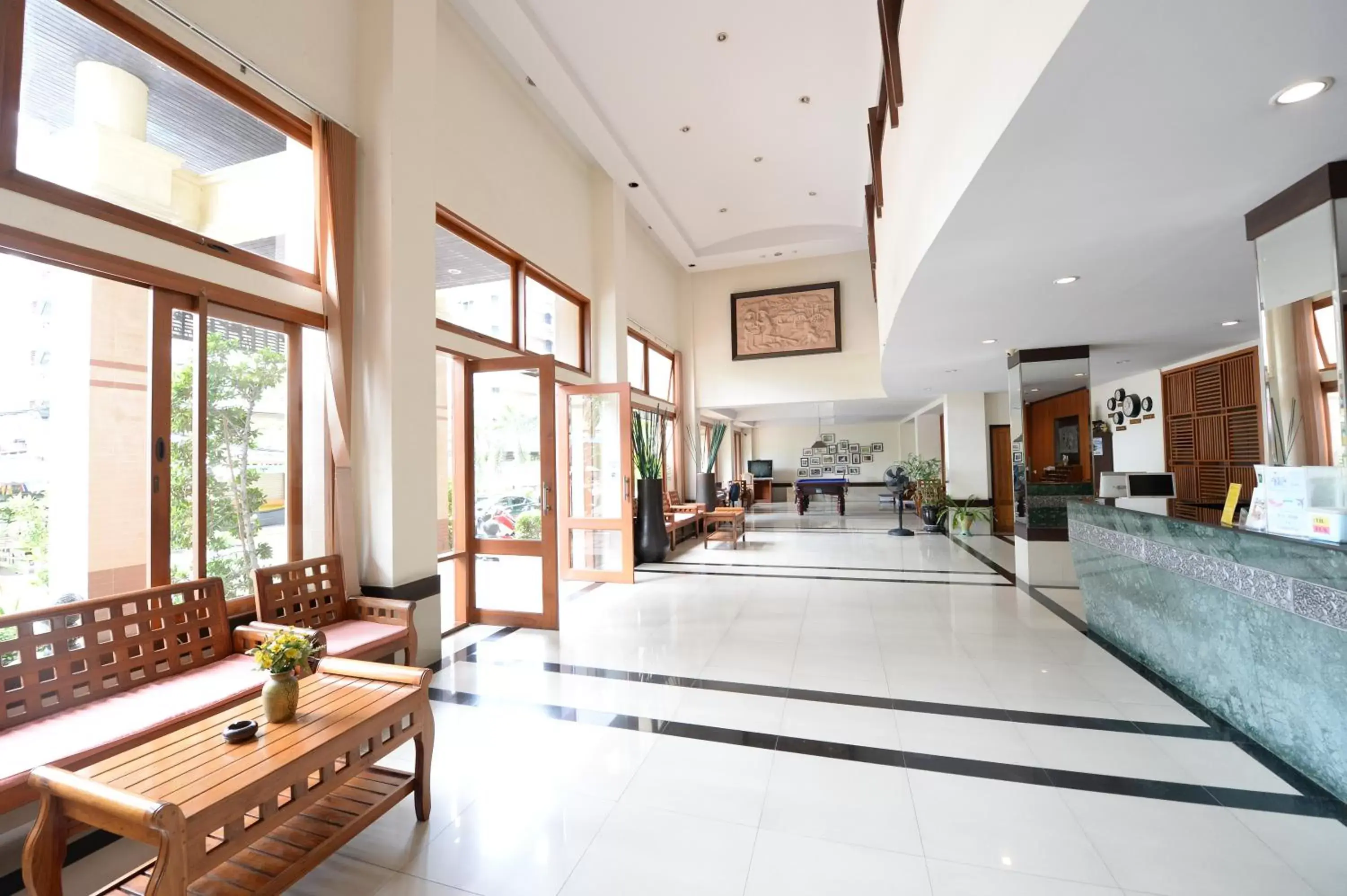 Lobby or reception in Siam View Hotel and Residence