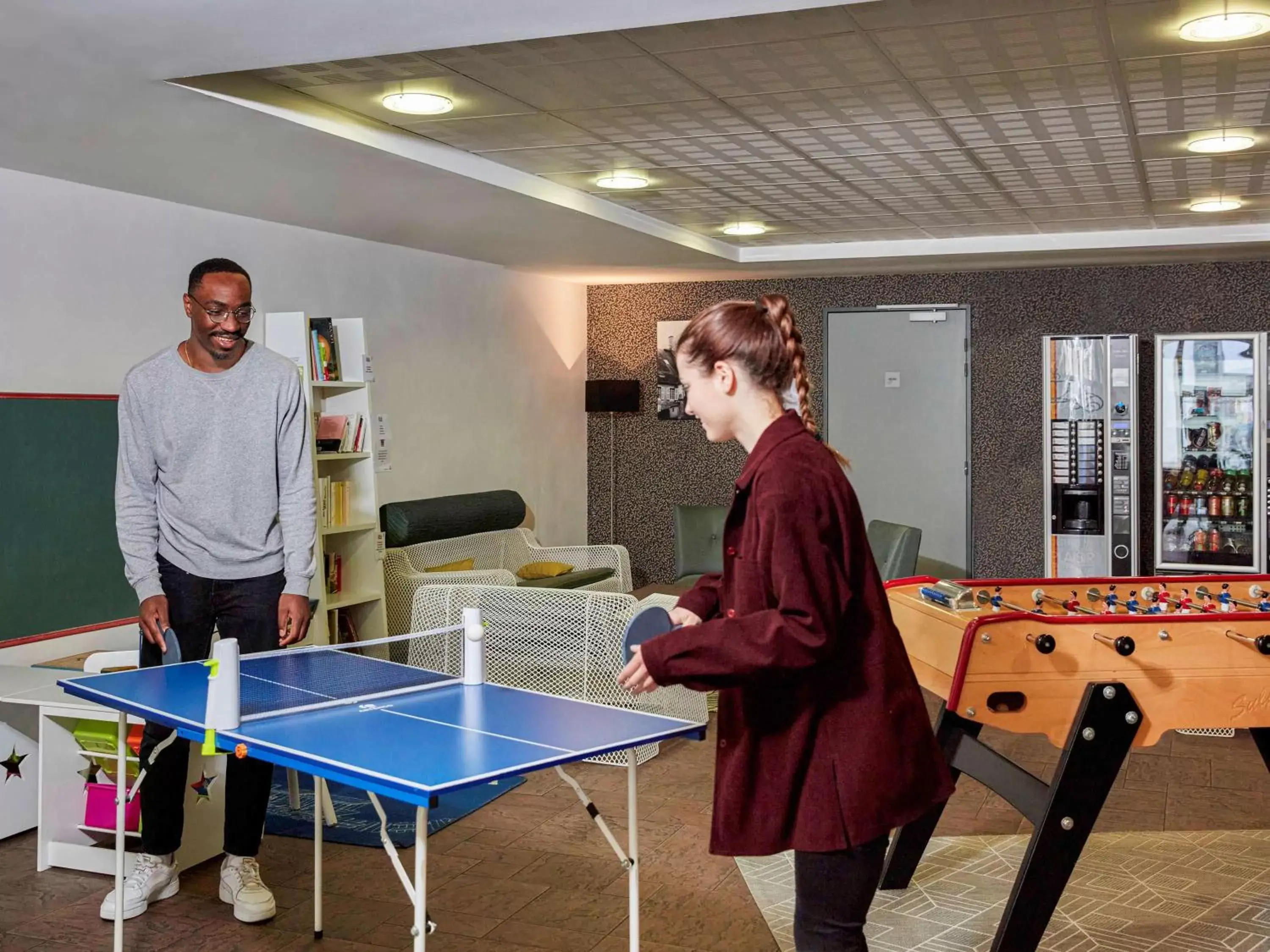 Sports, Table Tennis in Aparthotel Adagio Access Poitiers