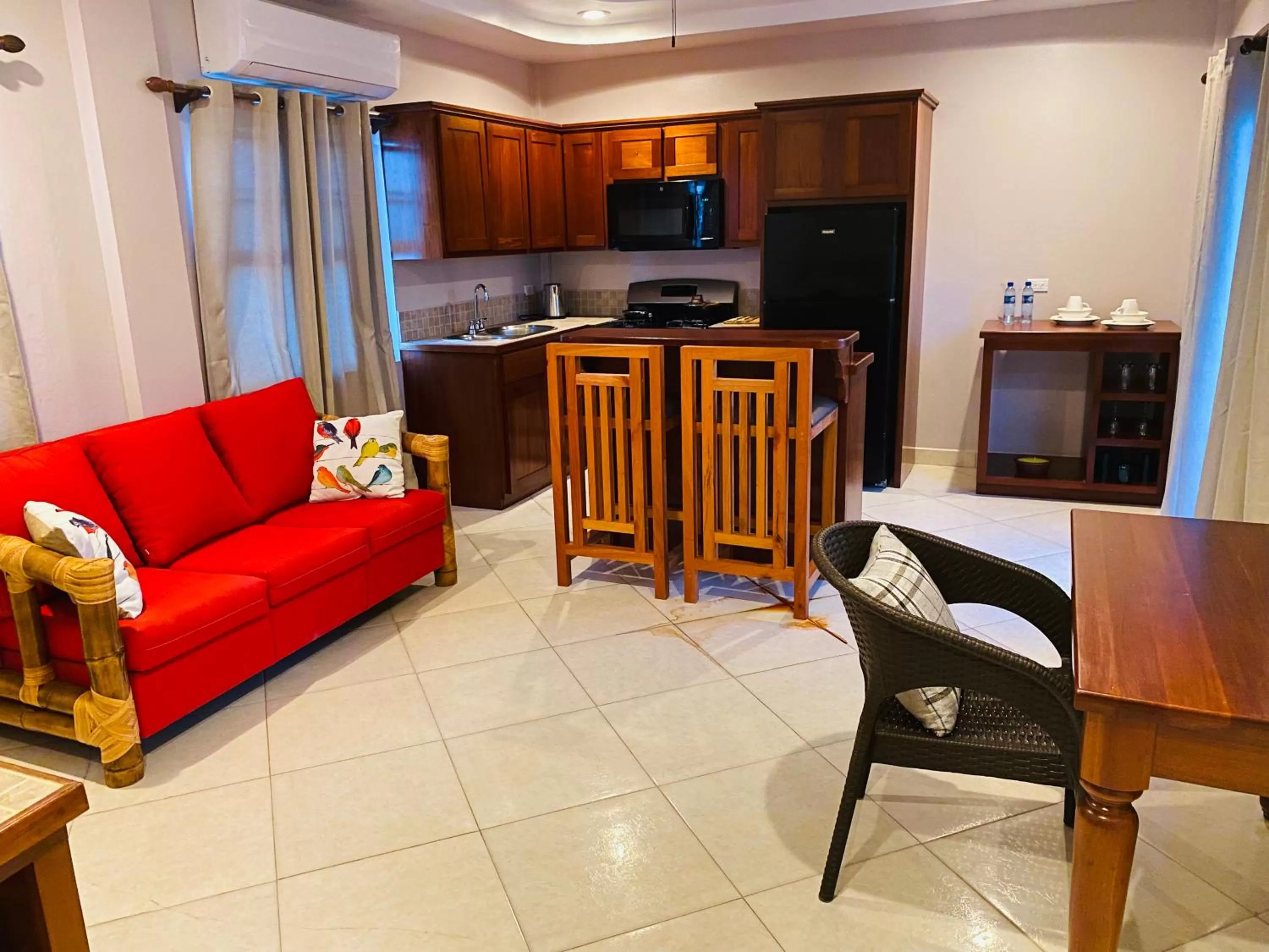 Living room in La Isla Resort