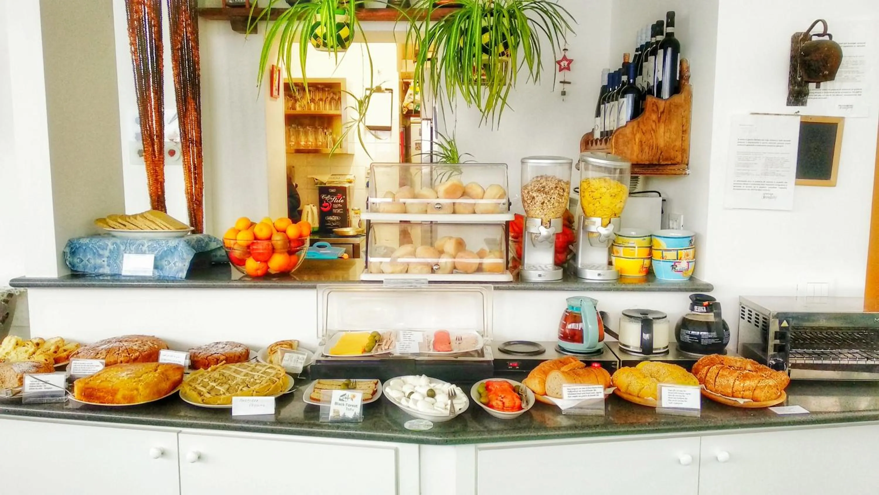 Food and drinks in Hotel Desiree