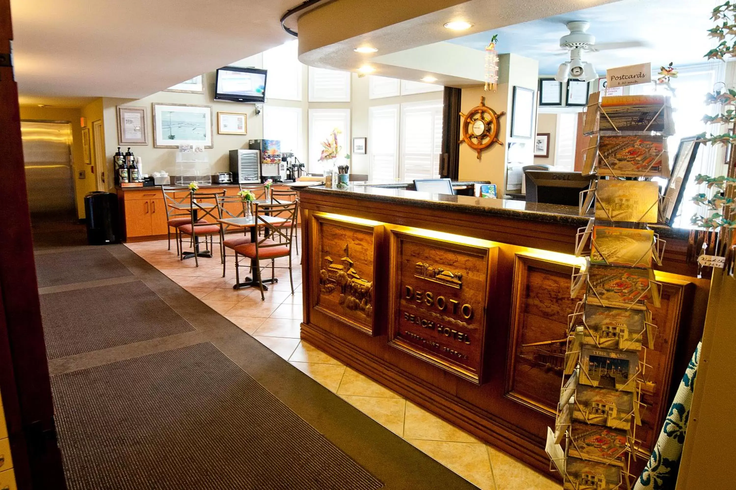 Lobby or reception in DeSoto Beach Hotel Lobby or reception in DeSoto Beach Hotel