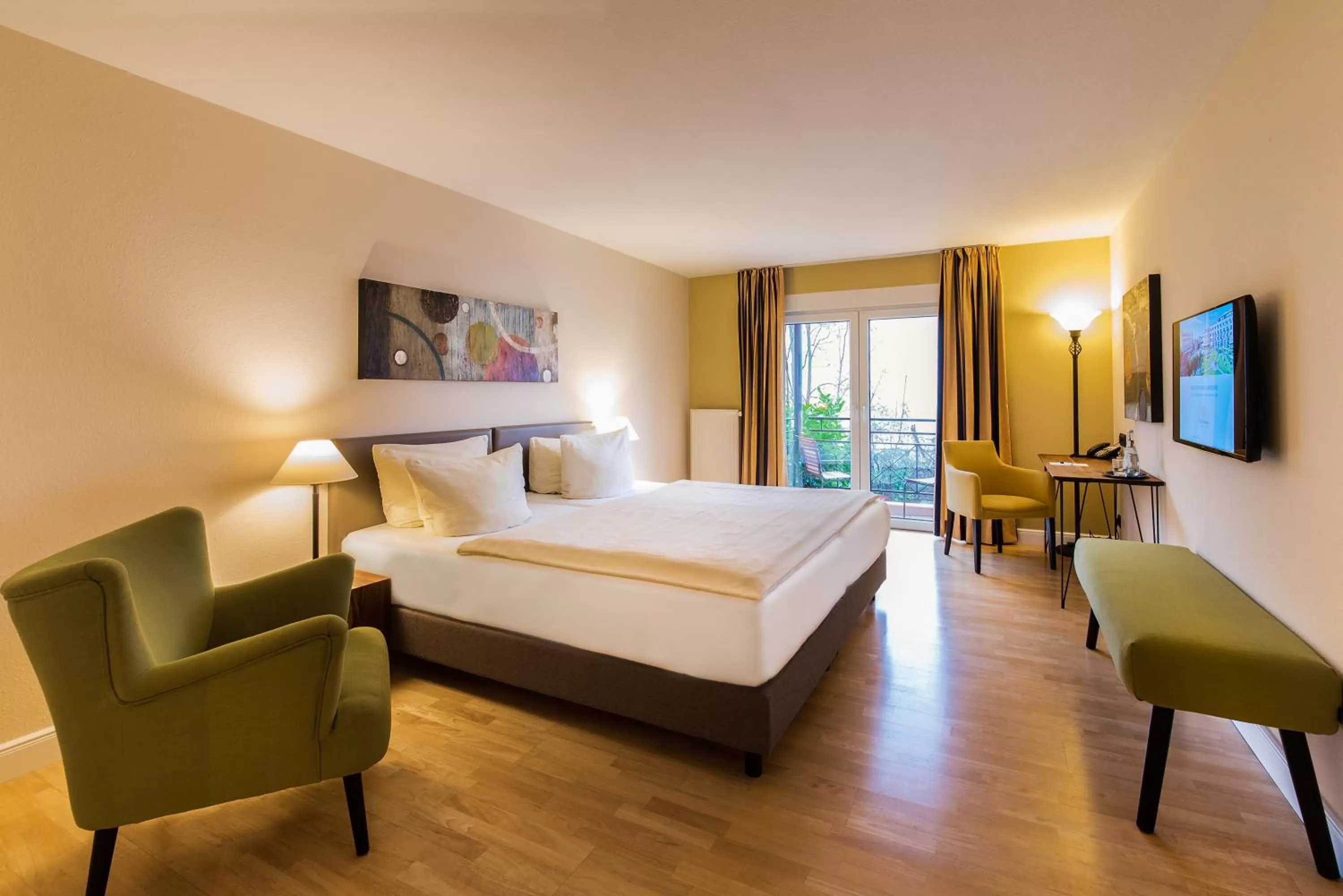 Photo of the whole room, Bed in Hotel Villa Toskana