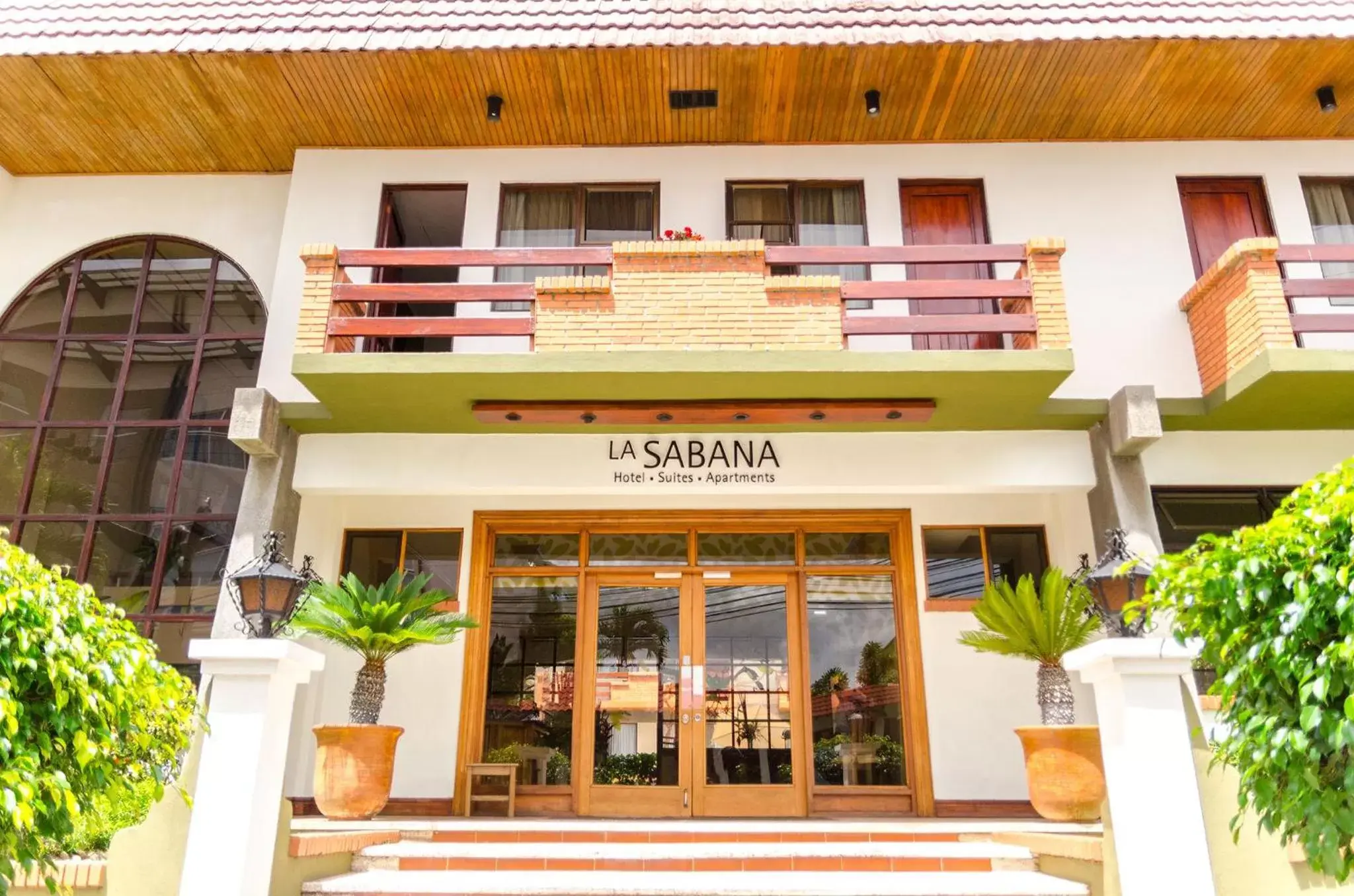 Facade/entrance in La Sabana Hotel Suites Apartments