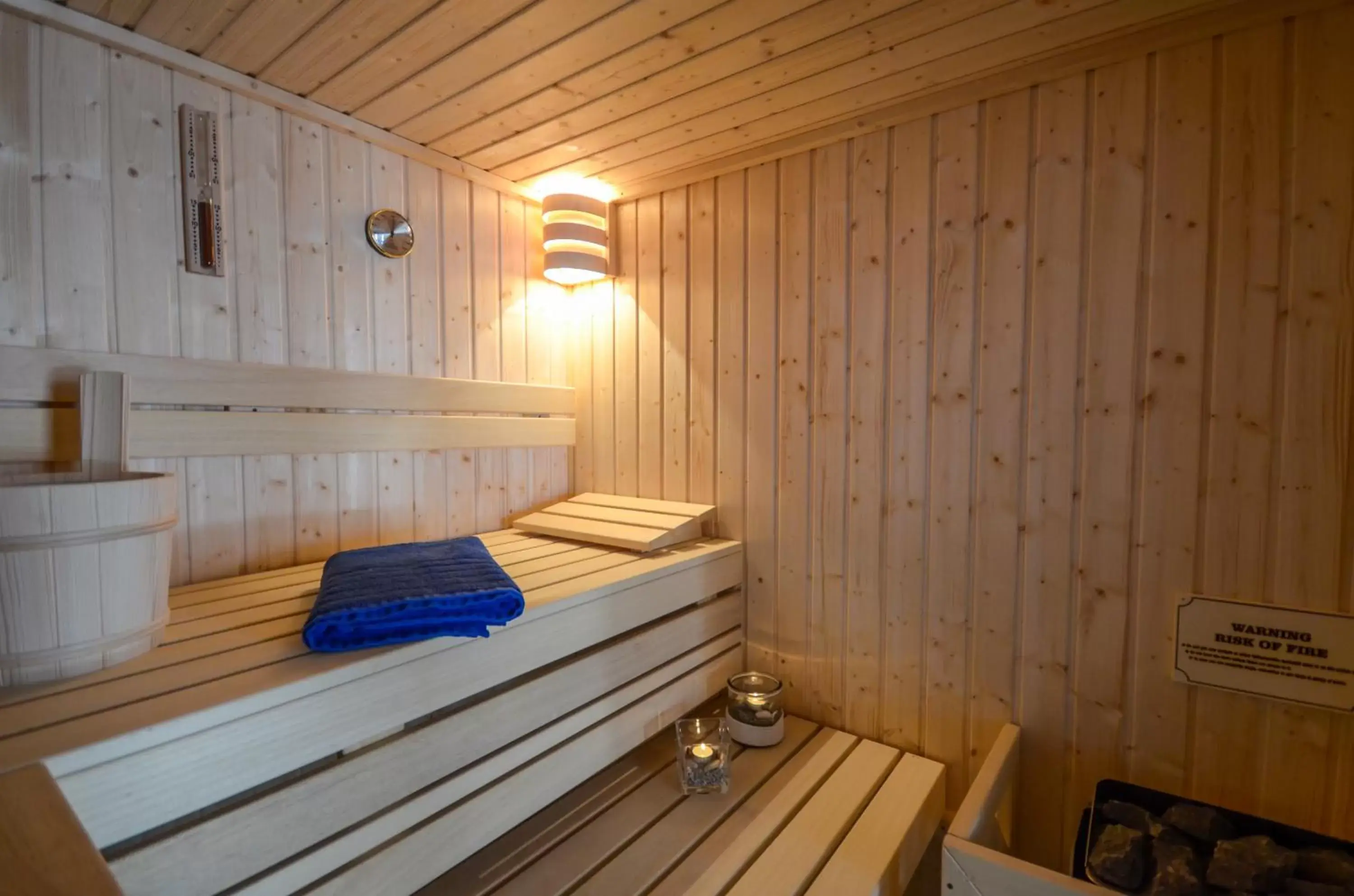 Sauna in Hotel Grotta
