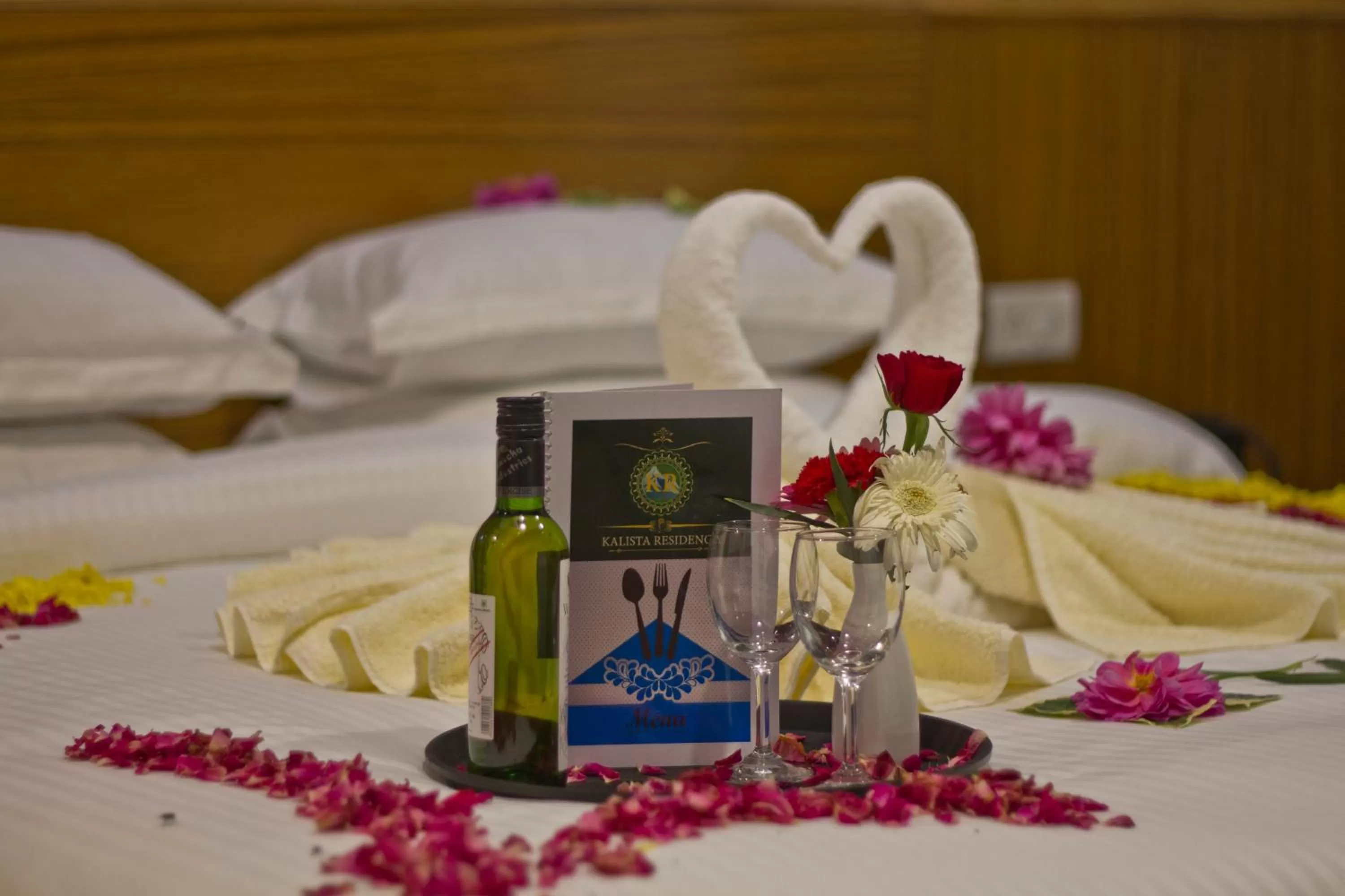 Decorative detail, Bed in Kalista Resort