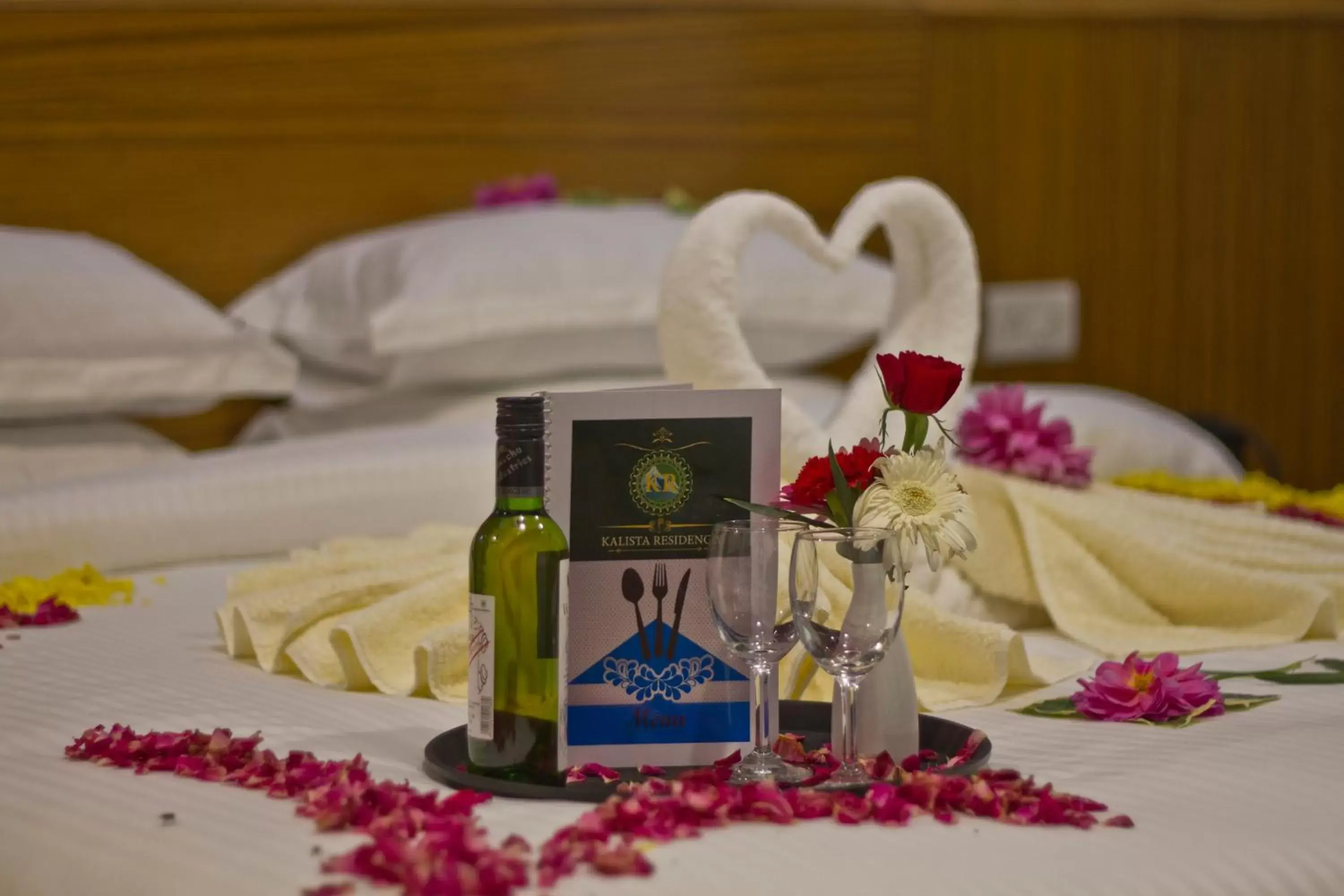 Decorative detail, Bed in Kalista Resort Decorative detail, Bed in Kalista Resort