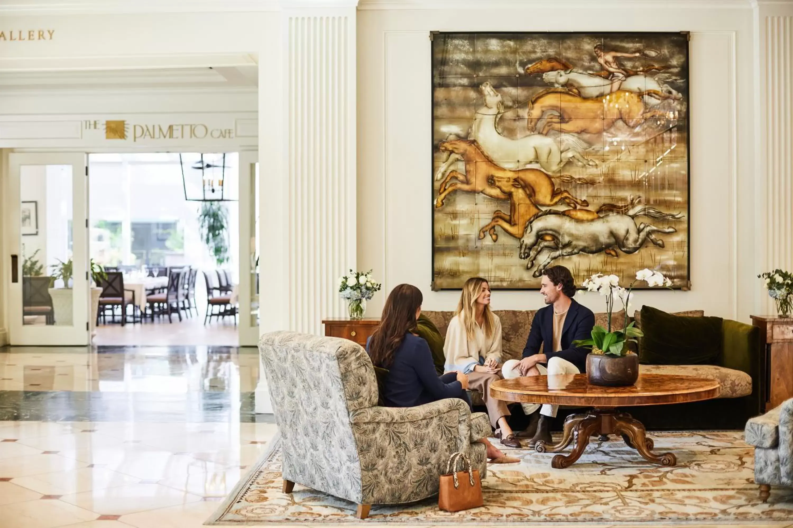 Lobby or reception in The Charleston Place