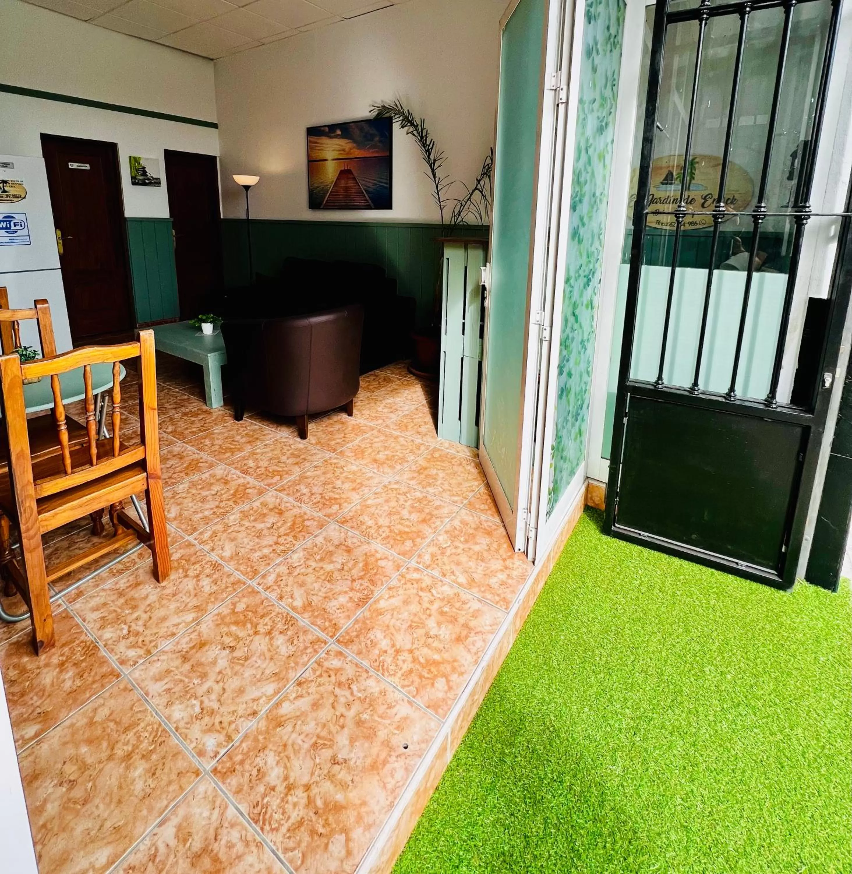 Lobby or reception in El jardin de Iris