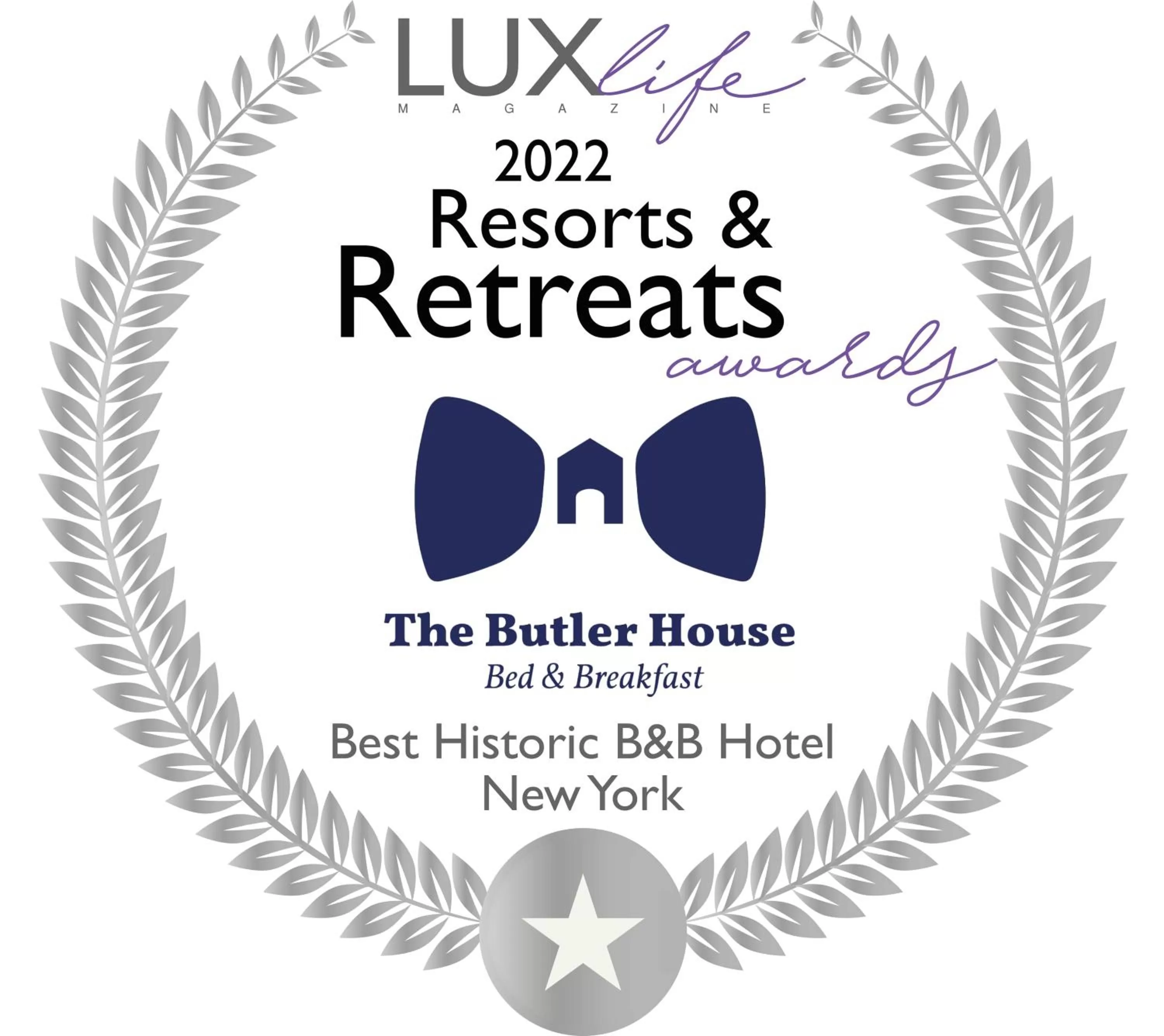 Certificate/Award in The Butler House Bed & Breakfast