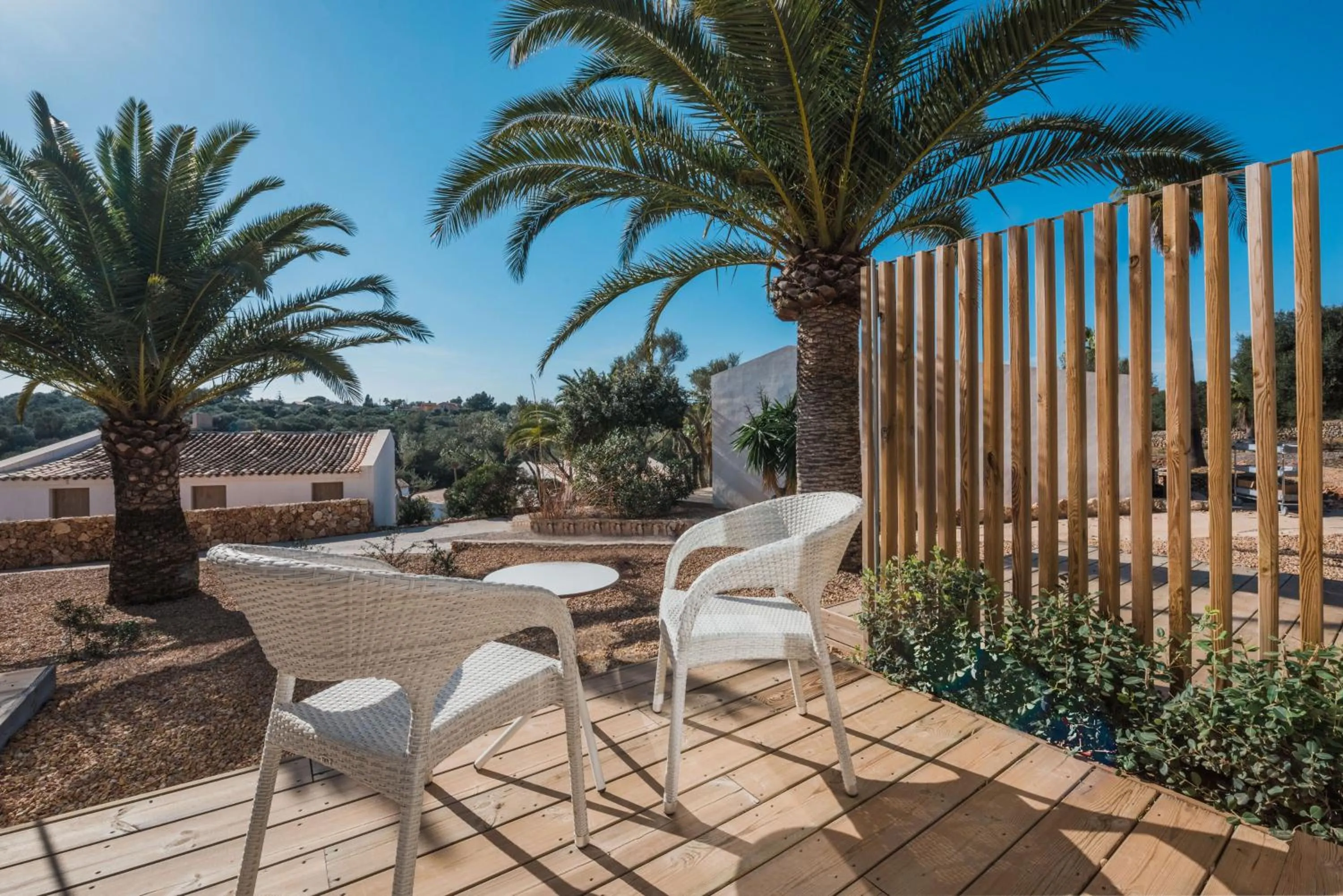 Balcony/Terrace in Iberostar Waves Cala Domingos All Inclusive