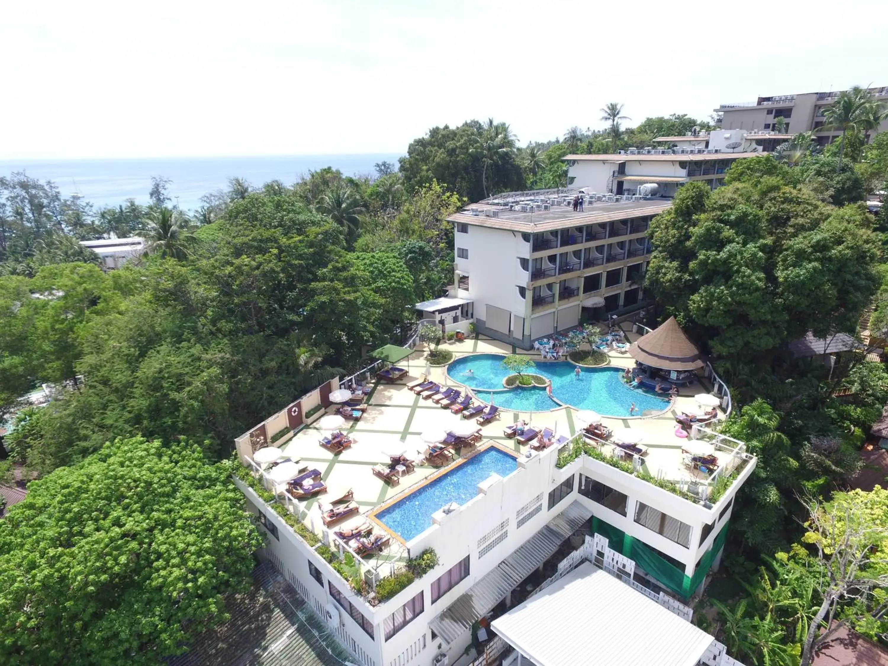 Bird's eye view in Peach Hill Resort - SHA Extra Plus Bird's eye view in Peach Hill Resort - SHA Extra Plus
