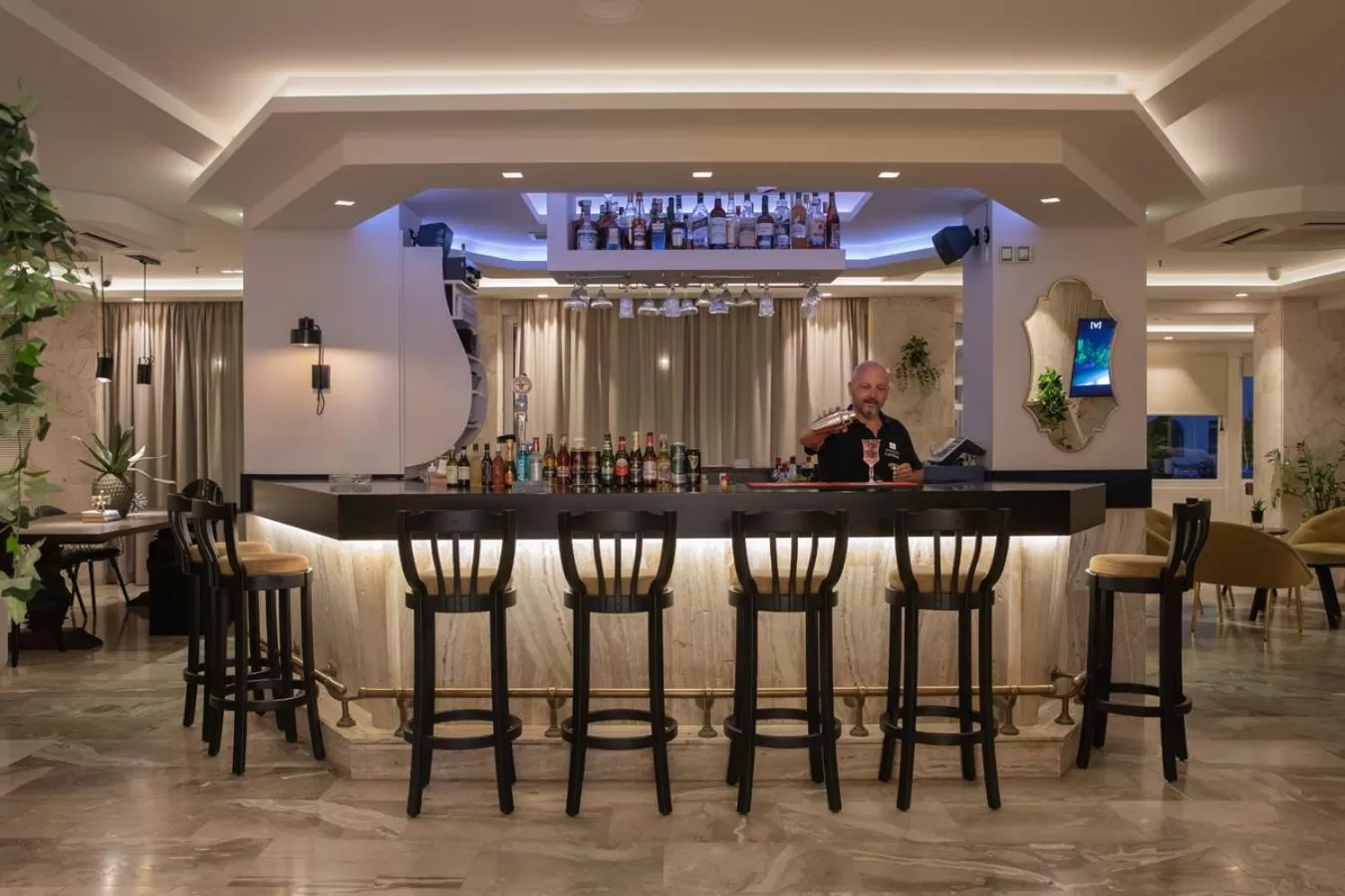 Lounge or bar in Agrelli Hotel & Suites