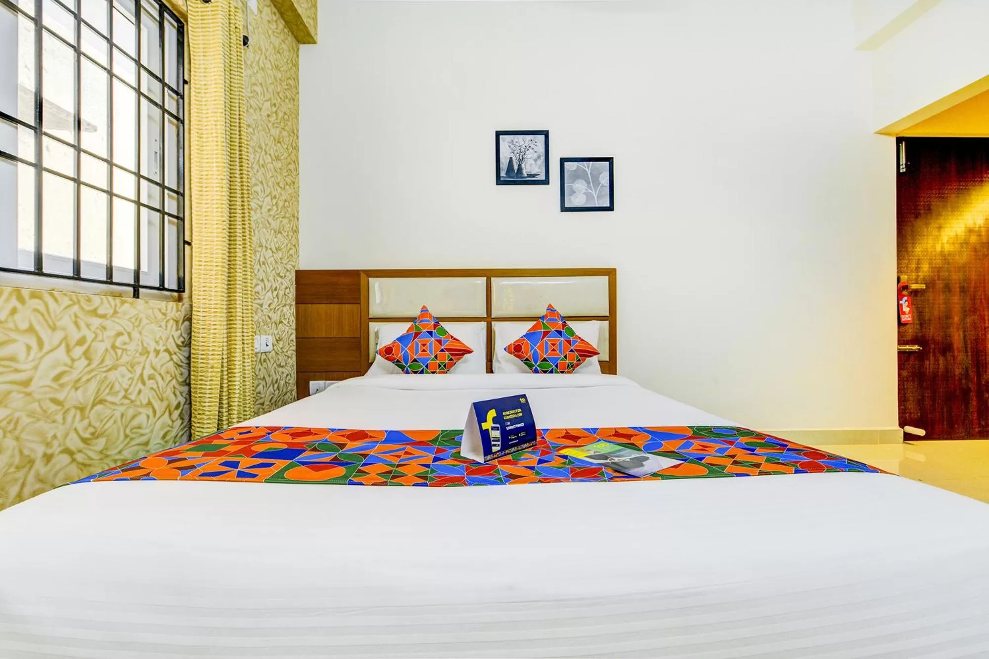 Coffee/tea facilities, Bed in FabHotel Sky Bay Residency - Near Kodambakkam Railway Station