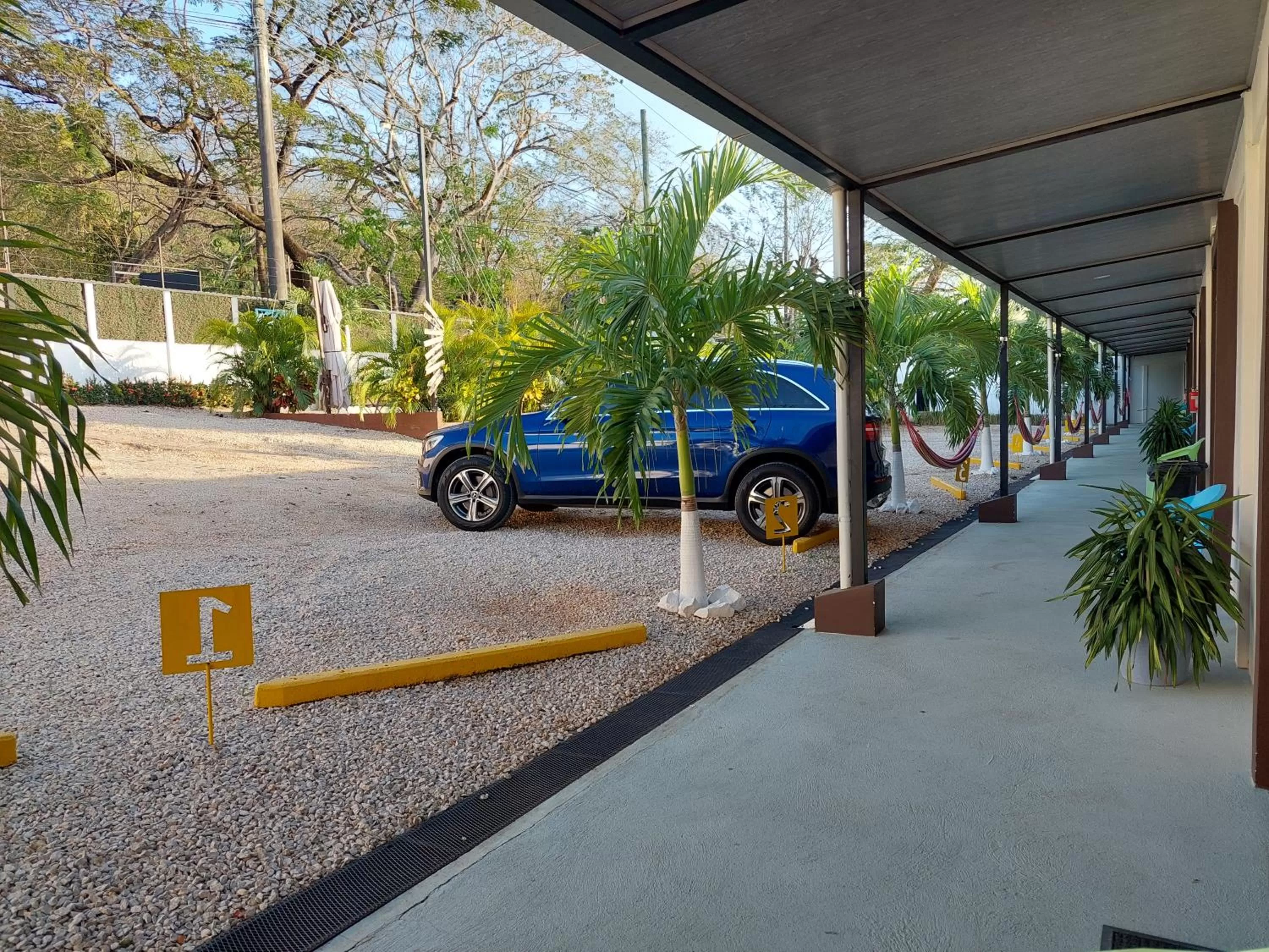 Parking in Hotel Casa Carlota Tamarindo