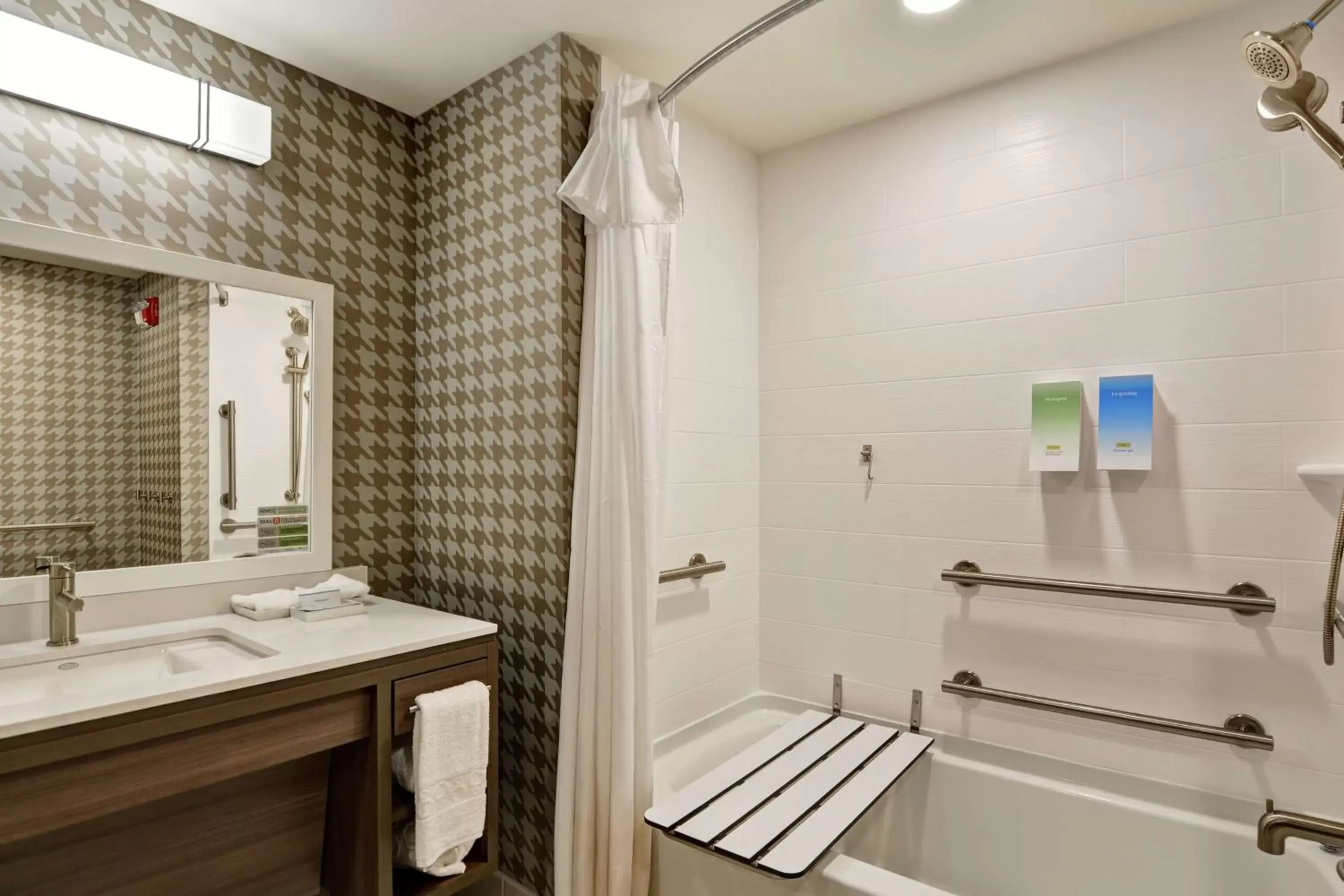 Bathroom in Home2 Suites By Hilton Dayton Vandalia