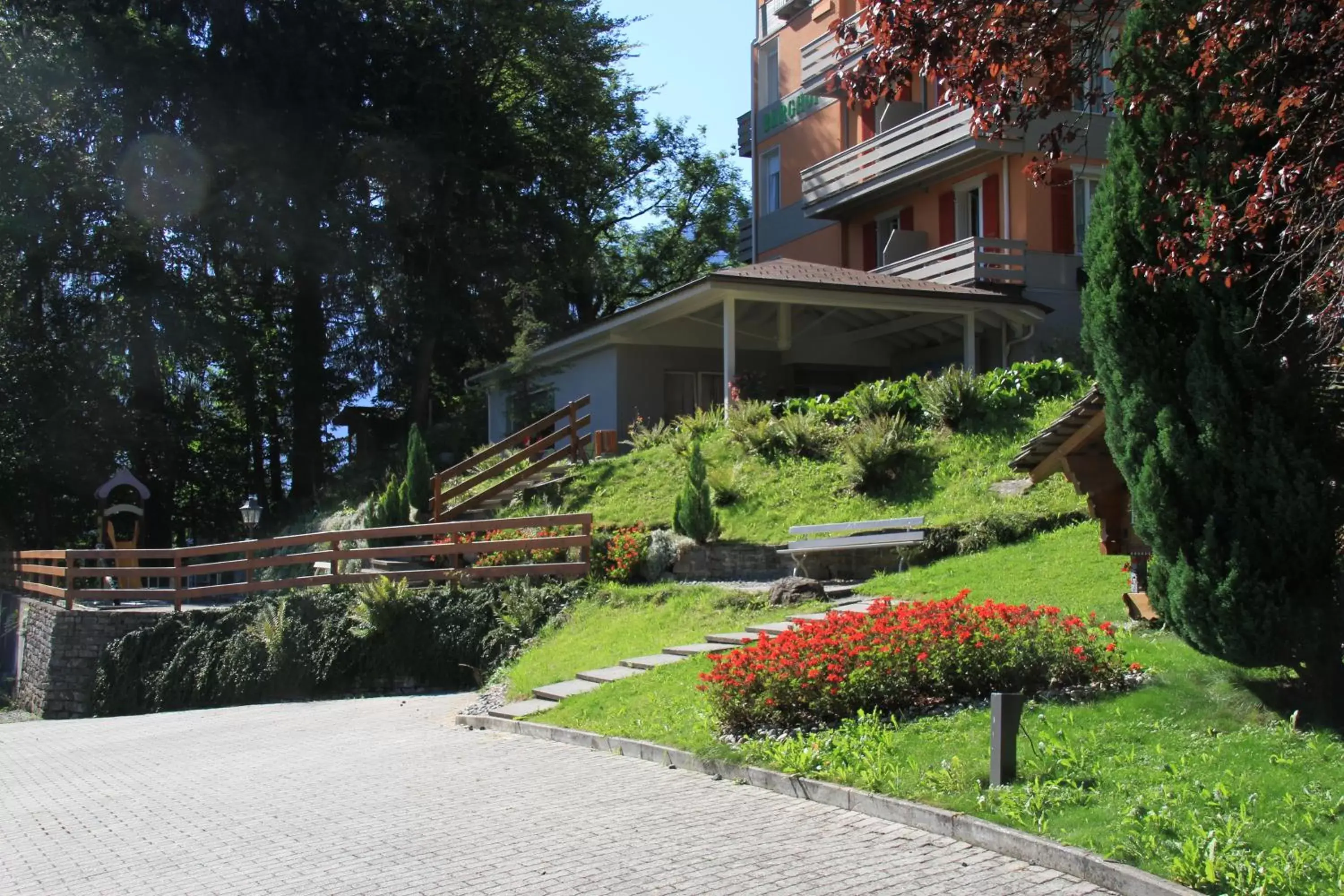 Facade/entrance, Property Building in Hotel Berghof Amaranth