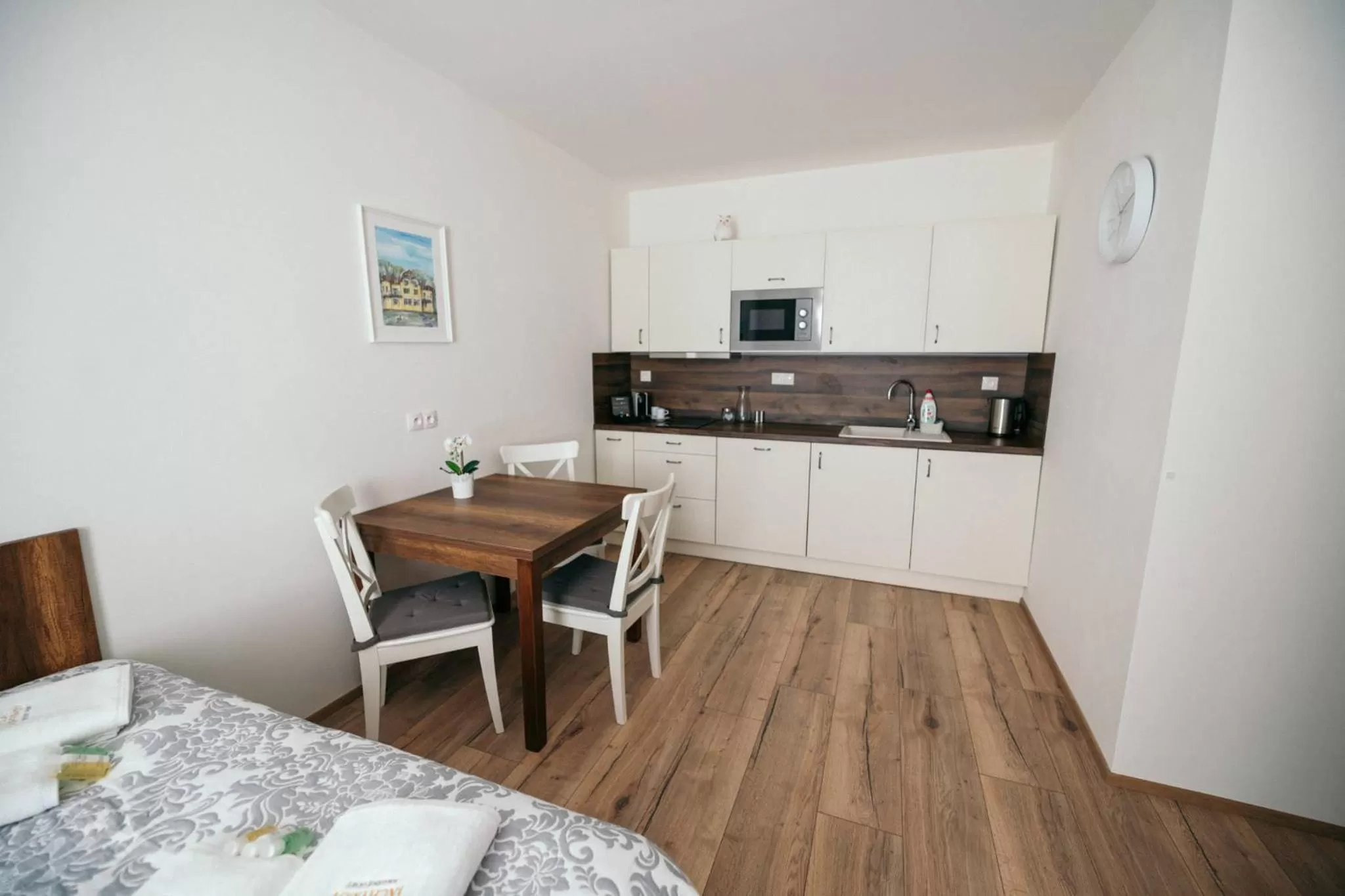 Kitchen or kitchenette in Vila Jáchymov