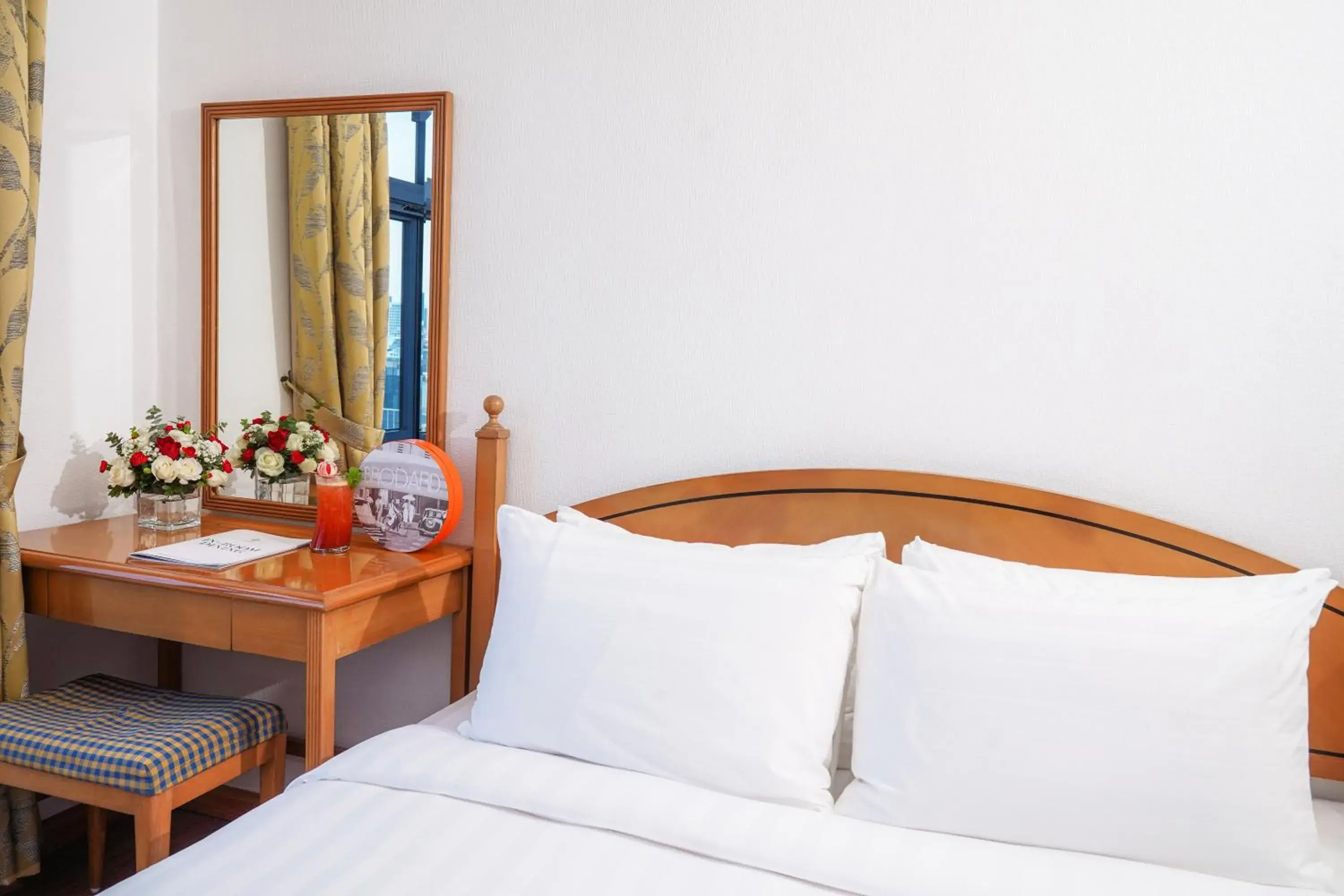 Bed in Daeha Serviced Apartment