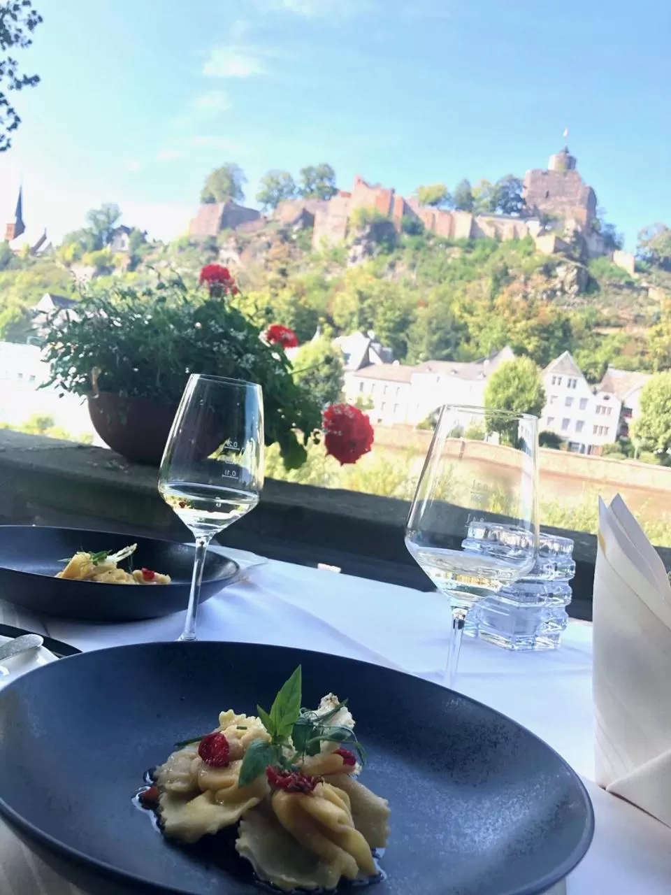 Landmark view, Food in Hotel Villa Keller