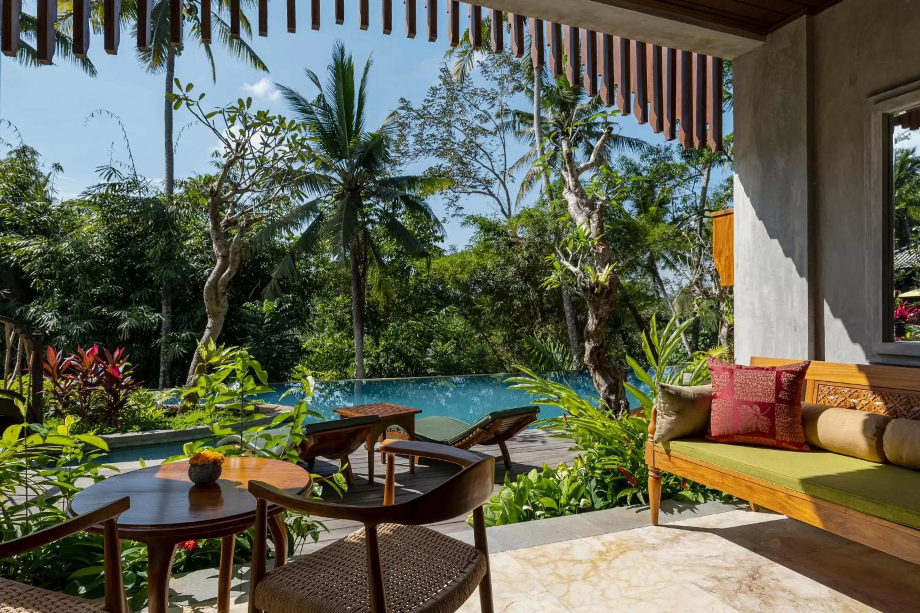 Seating area in Arkamara Dijiwa Ubud