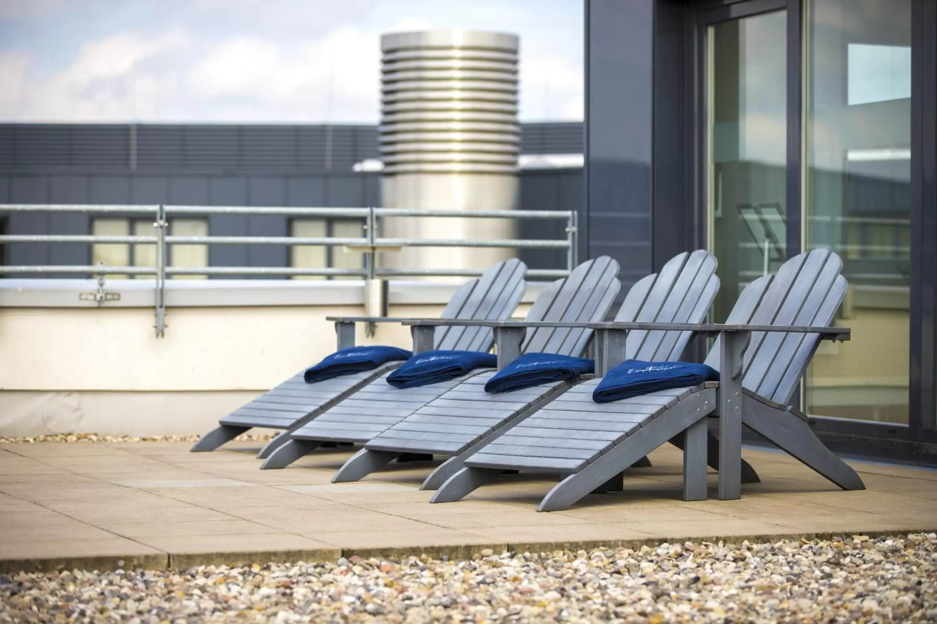 Balcony/Terrace in Radisson Blu Hotel, Hamburg Airport